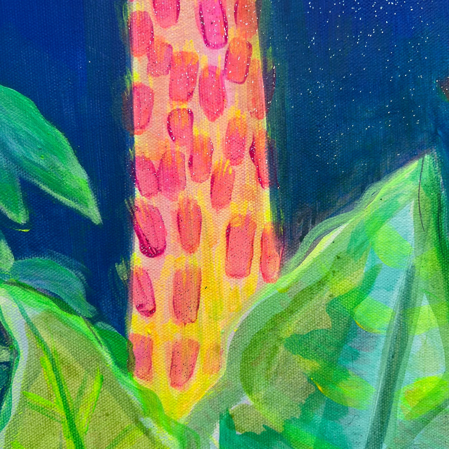 ‘Nightfall Glowpool’ 122cm x 153cm - Kathryn Sillince Artist