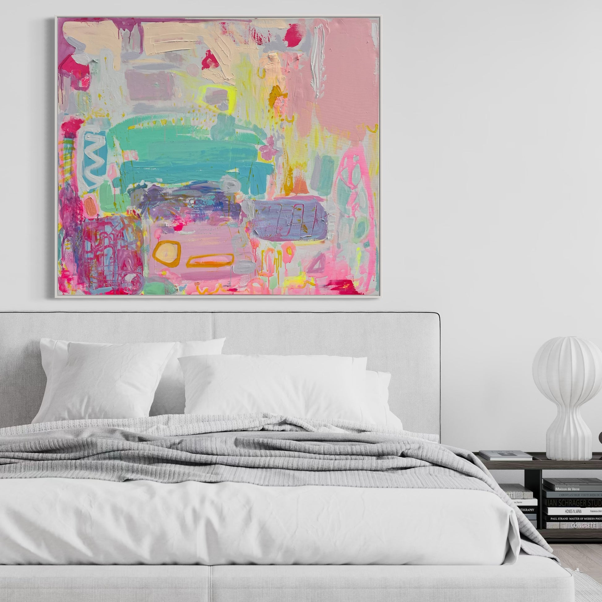'Render Me Happy'  153cm x 132cm - Kathryn Sillince Artist