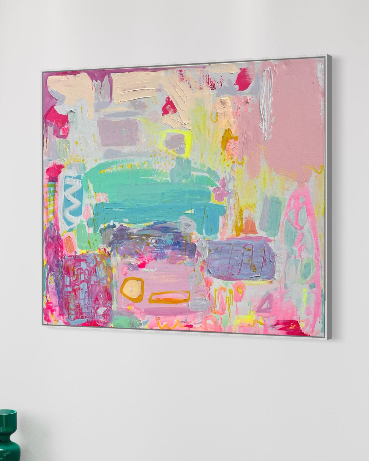 'Render Me Happy'  153cm x 132cm - Kathryn Sillince Artist