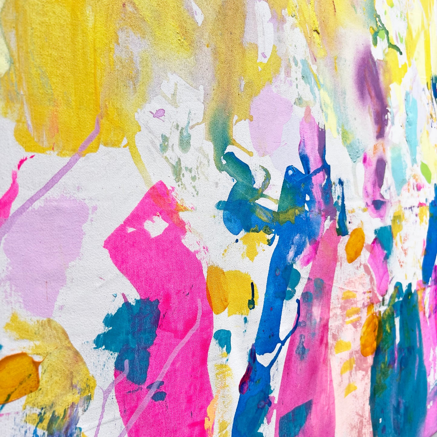 'Summers Here' 71.5cm x 71.5cm - Kathryn Sillince Artist