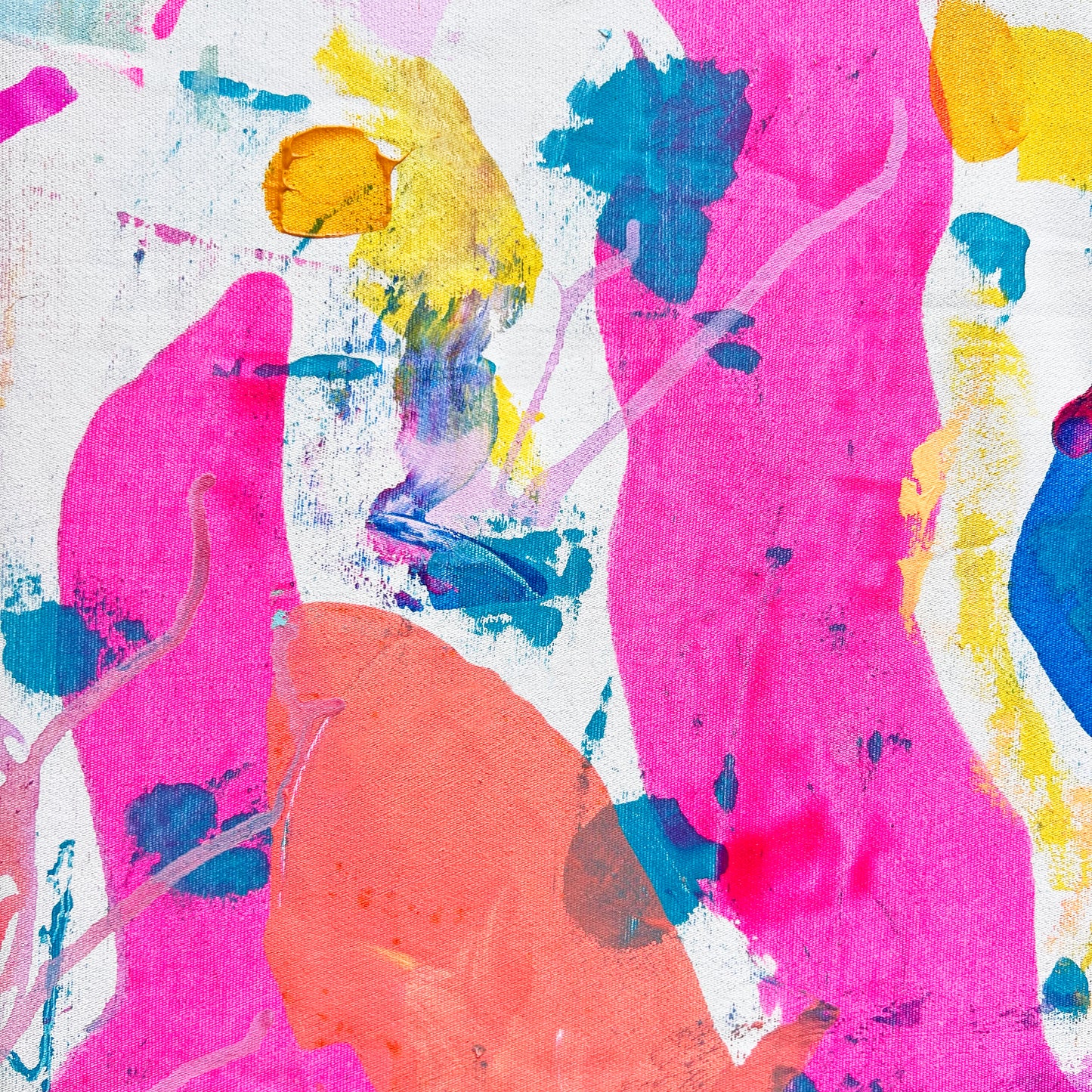 'Summers Here' 71.5cm x 71.5cm - Kathryn Sillince Artist