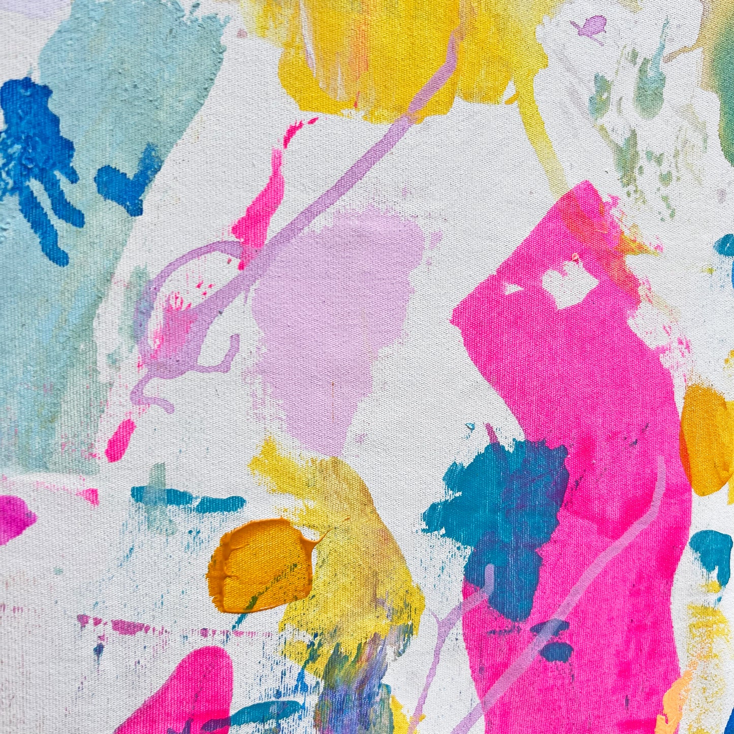 'Summers Here' 71.5cm x 71.5cm - Kathryn Sillince Artist