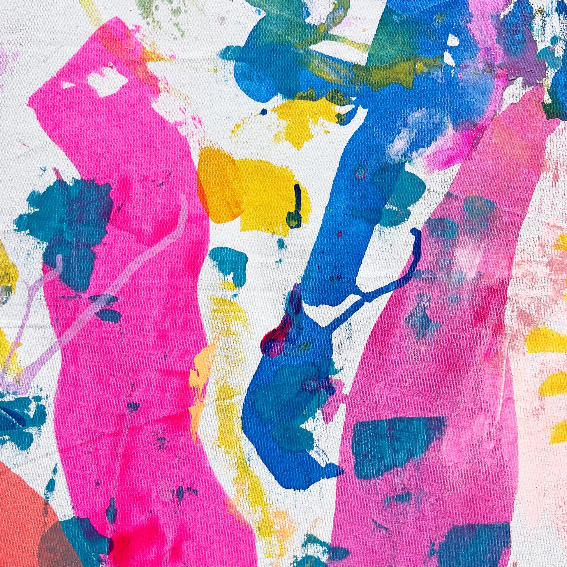 'Summers Here' 71.5cm x 71.5cm - Kathryn Sillince Artist