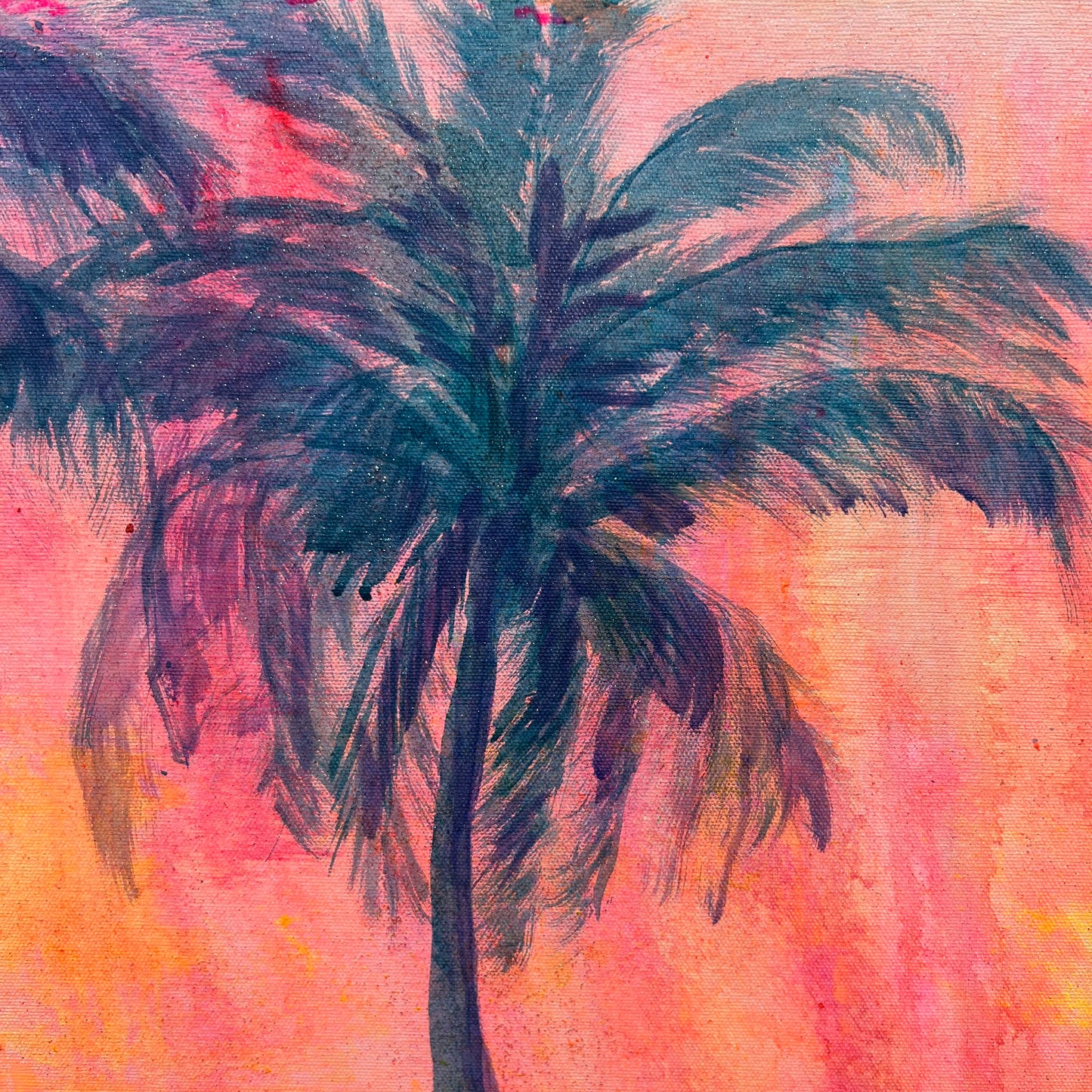 Swaying Into Sunset’ 122cm x 153cm - Kathryn Sillince Artist