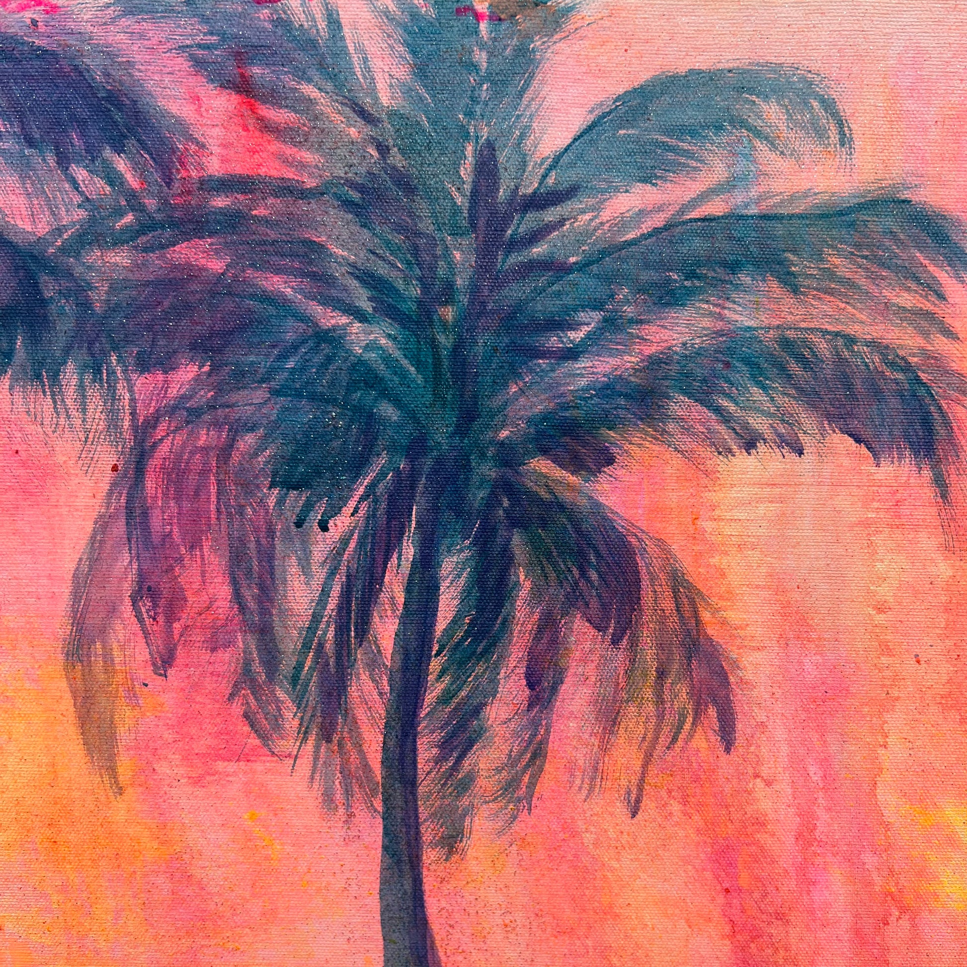 Swaying Into Sunset’ 122cm x 153cm - Kathryn Sillince Artist
