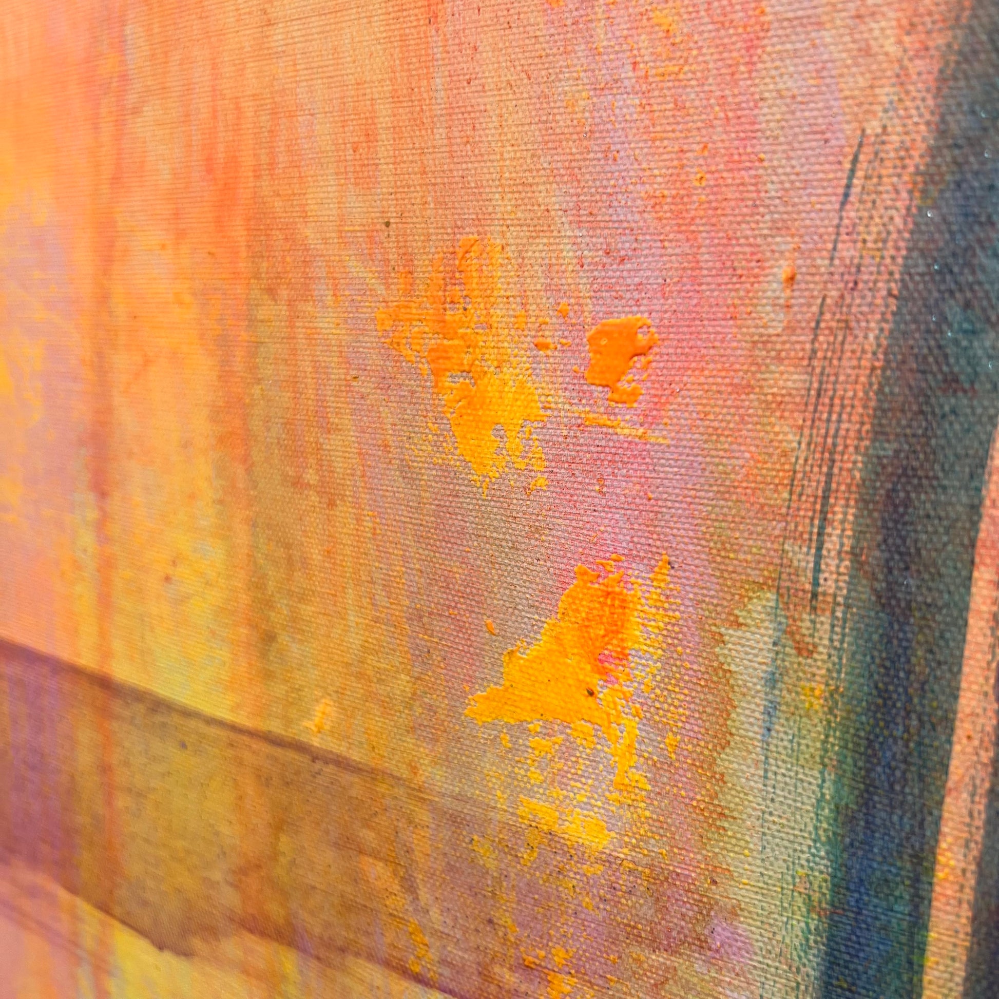 Swaying Into Sunset’ 122cm x 153cm - Kathryn Sillince Artist