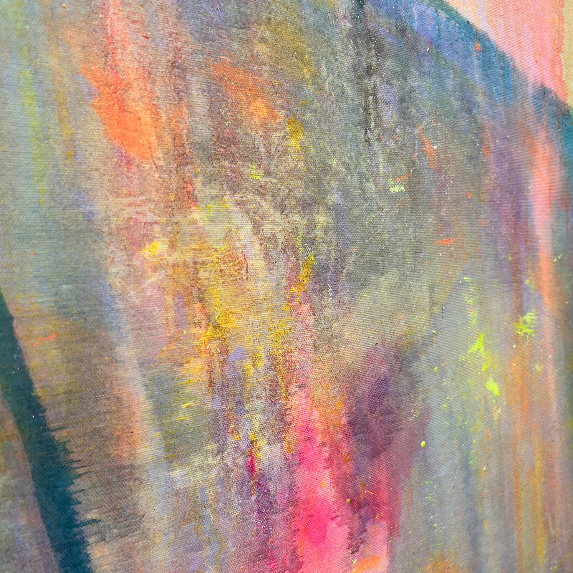 Swaying Into Sunset’ 122cm x 153cm - Kathryn Sillince Artist