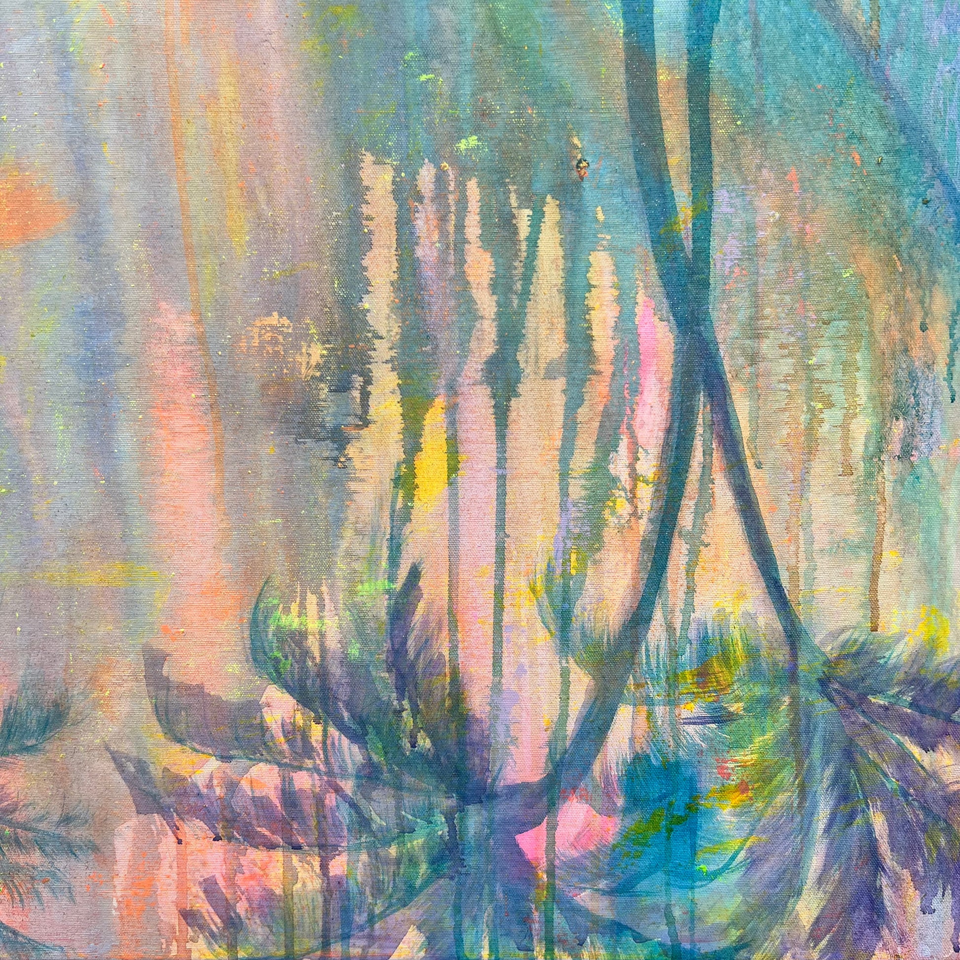 Swaying Into Sunset’ 122cm x 153cm - Kathryn Sillince Artist
