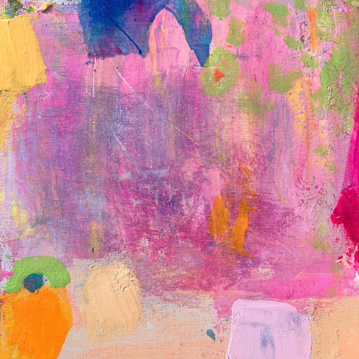 ‘The Best Is Yet To Come’ 61.5cm x 61.5cm - Kathryn Sillince Artist
