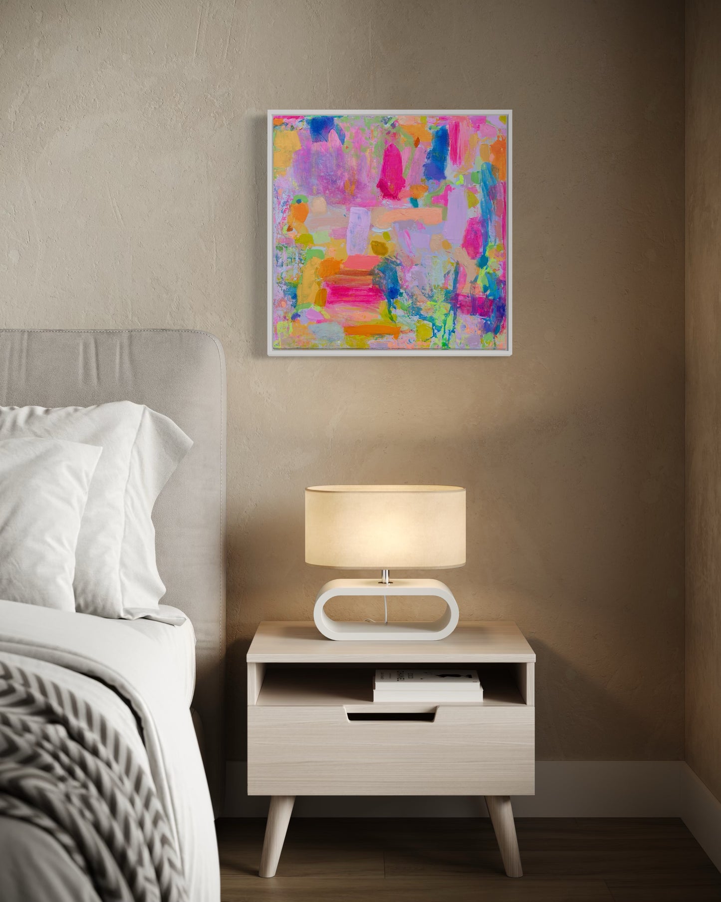 ‘The Best Is Yet To Come’ 61.5cm x 61.5cm - Kathryn Sillince Artist