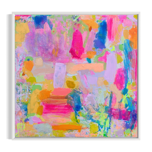 ‘The Best Is Yet To Come’ 61.5cm x 61.5cm - Kathryn Sillince Artist