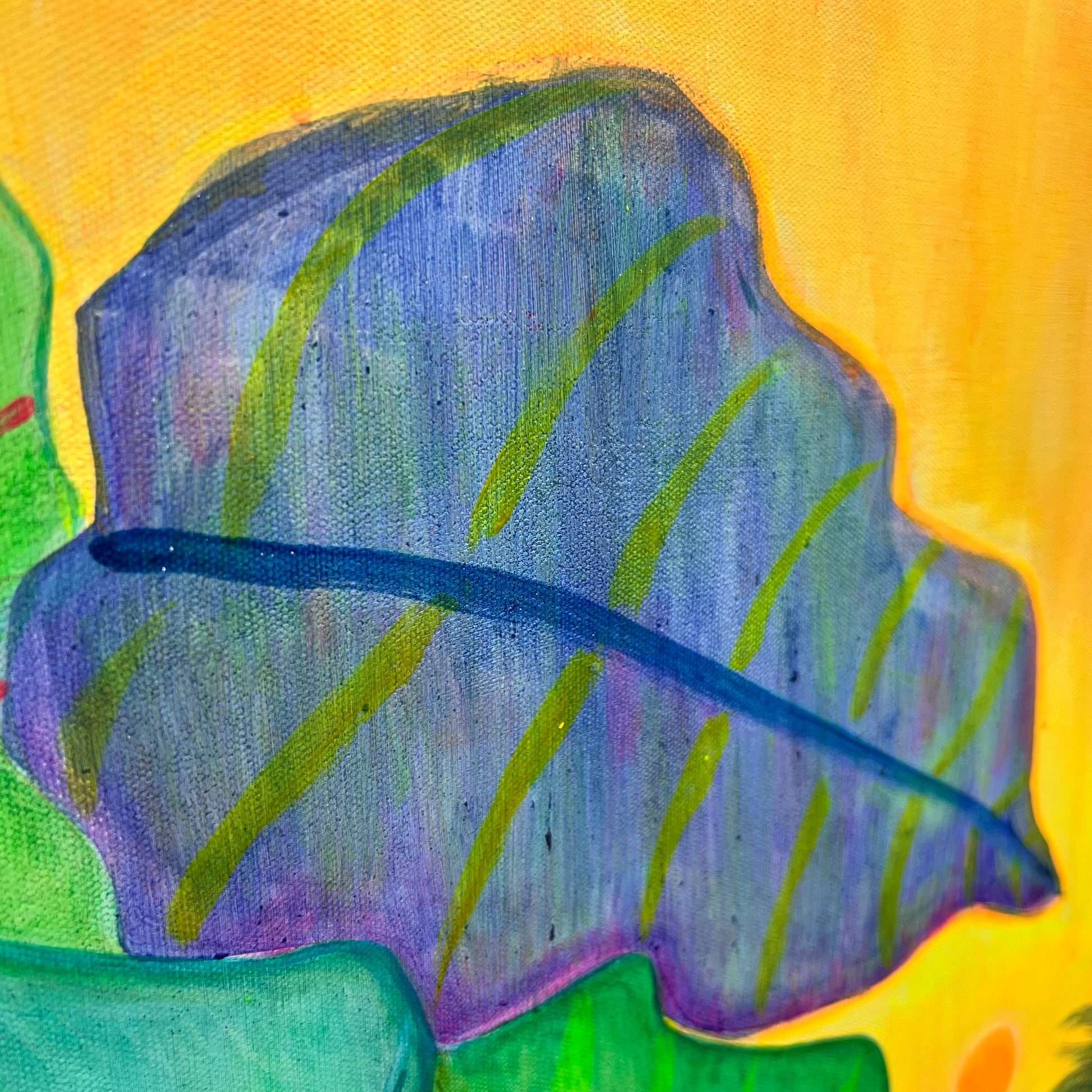 ‘The Best Rays Of The Day’ 122cm x 122cm - Kathryn Sillince Artist