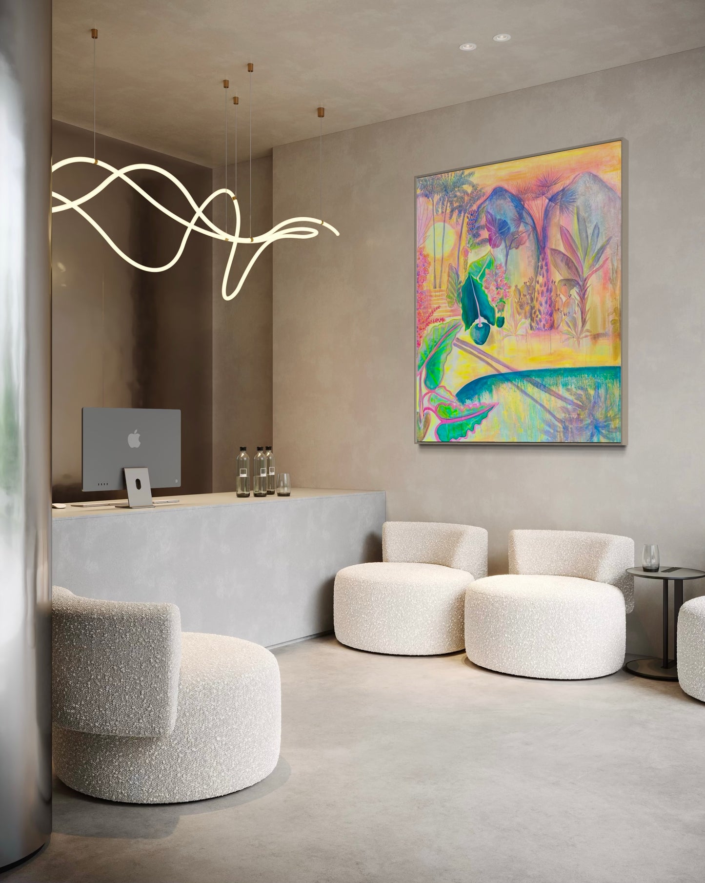 ‘Twilight Tropics’ 122cm x 153cm - Kathryn Sillince Artist
