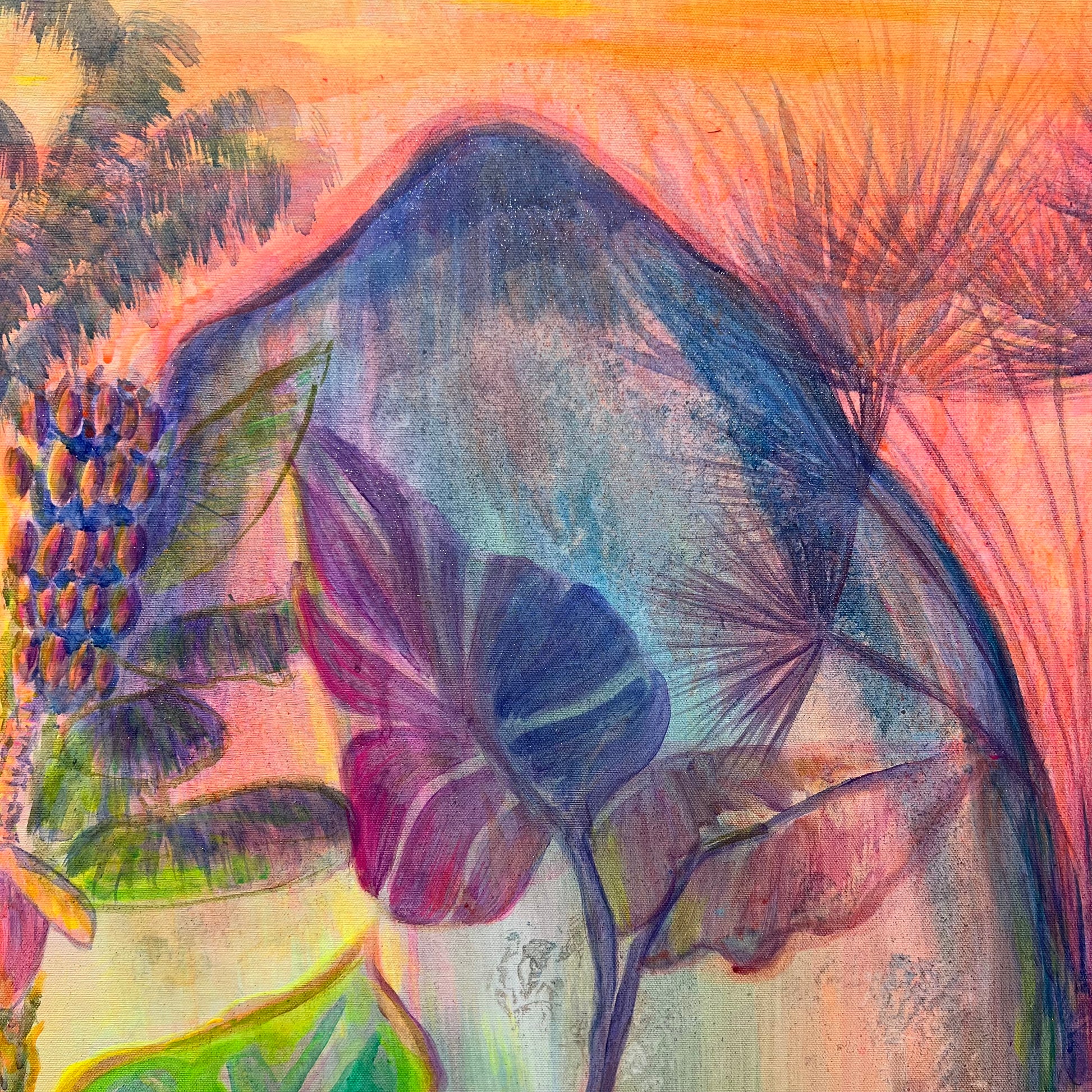 ‘Twilight Tropics’ 122cm x 153cm - Kathryn Sillince Artist