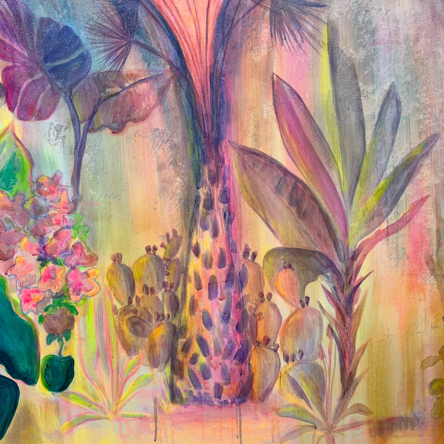 ‘Twilight Tropics’ 122cm x 153cm - Kathryn Sillince Artist