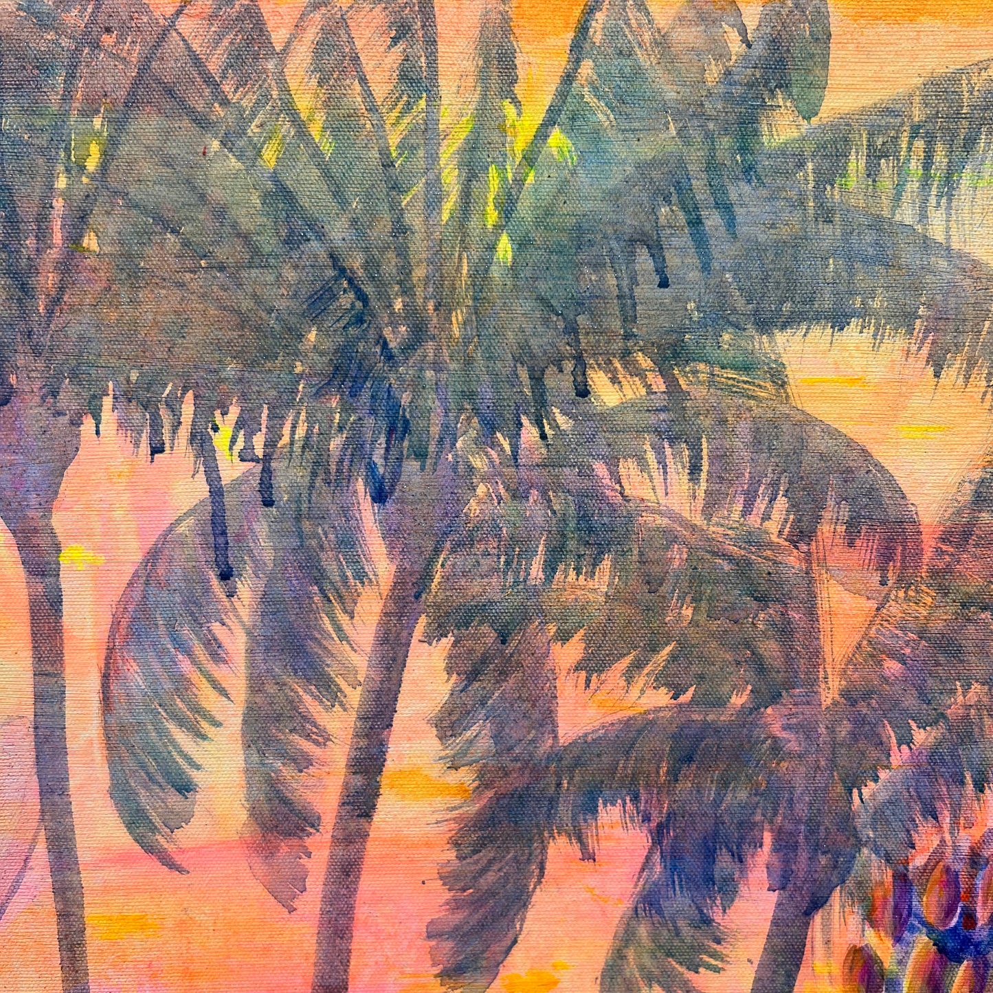 ‘Twilight Tropics’ 122cm x 153cm - Kathryn Sillince Artist