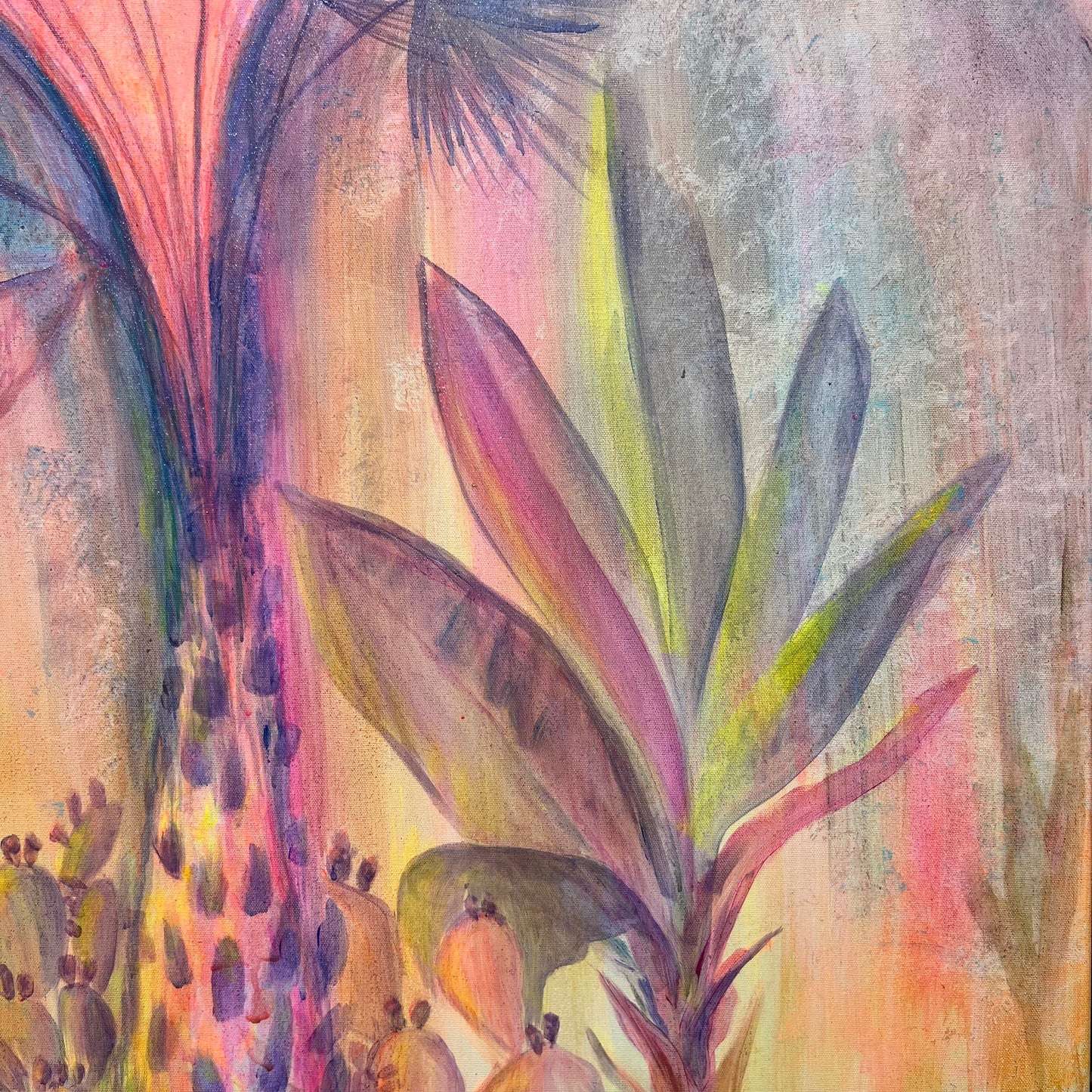 ‘Twilight Tropics’ 122cm x 153cm - Kathryn Sillince Artist