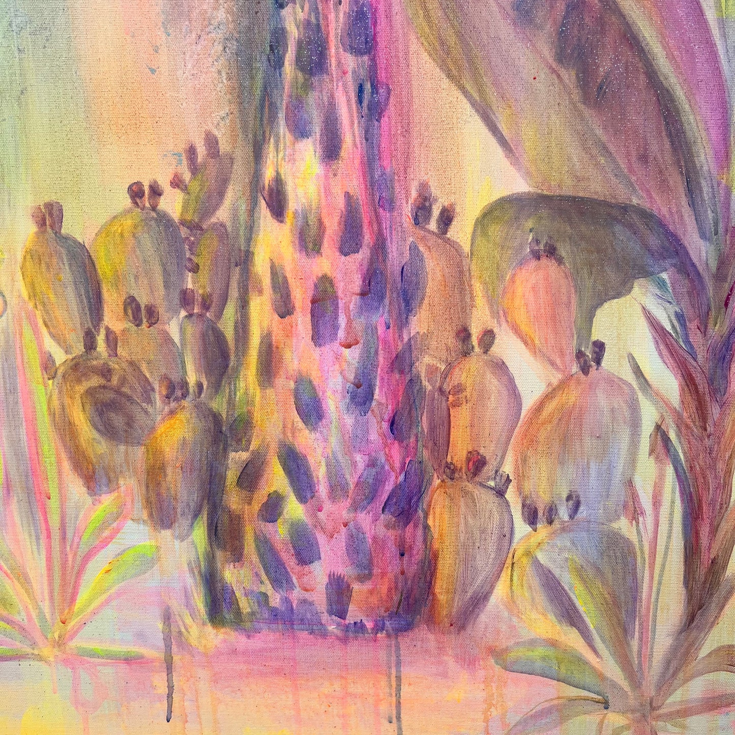 ‘Twilight Tropics’ 122cm x 153cm - Kathryn Sillince Artist