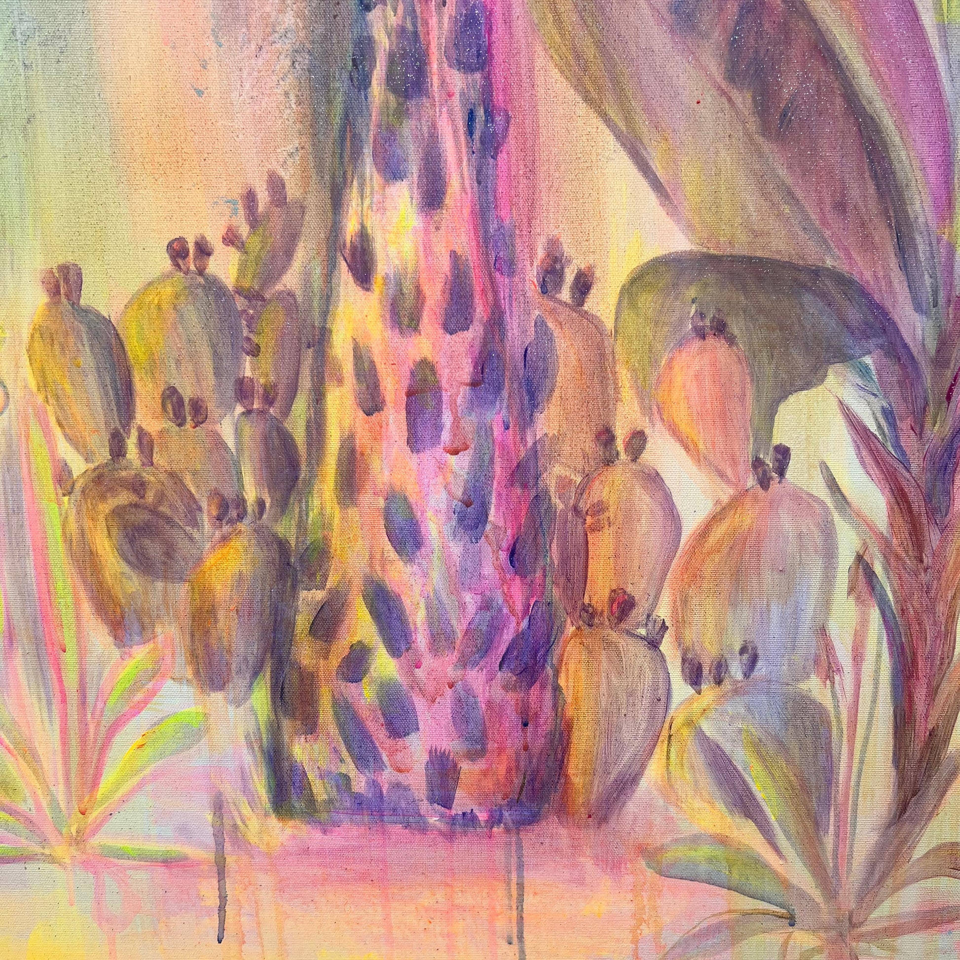‘Twilight Tropics’ 122cm x 153cm - Kathryn Sillince Artist
