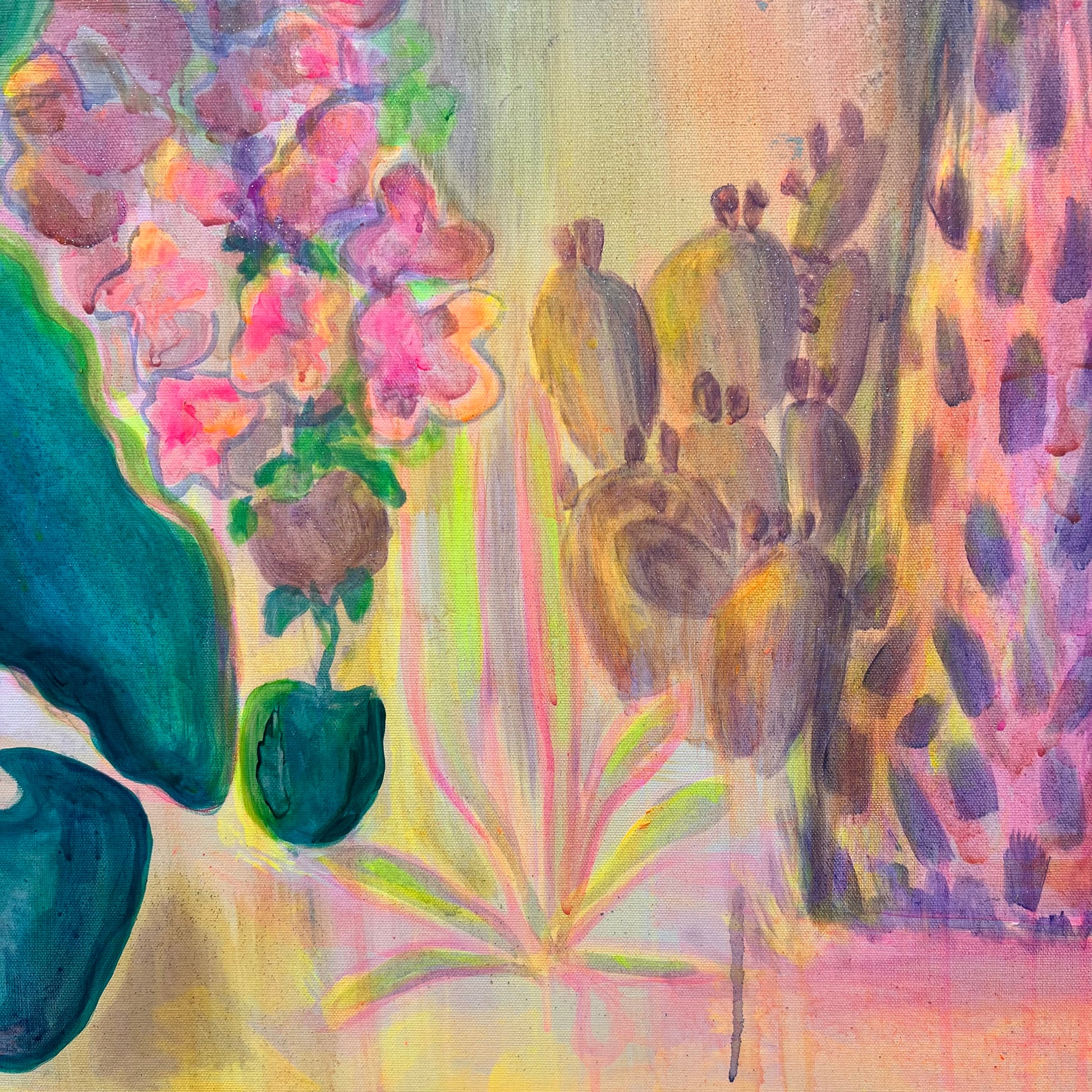 ‘Twilight Tropics’ 122cm x 153cm - Kathryn Sillince Artist