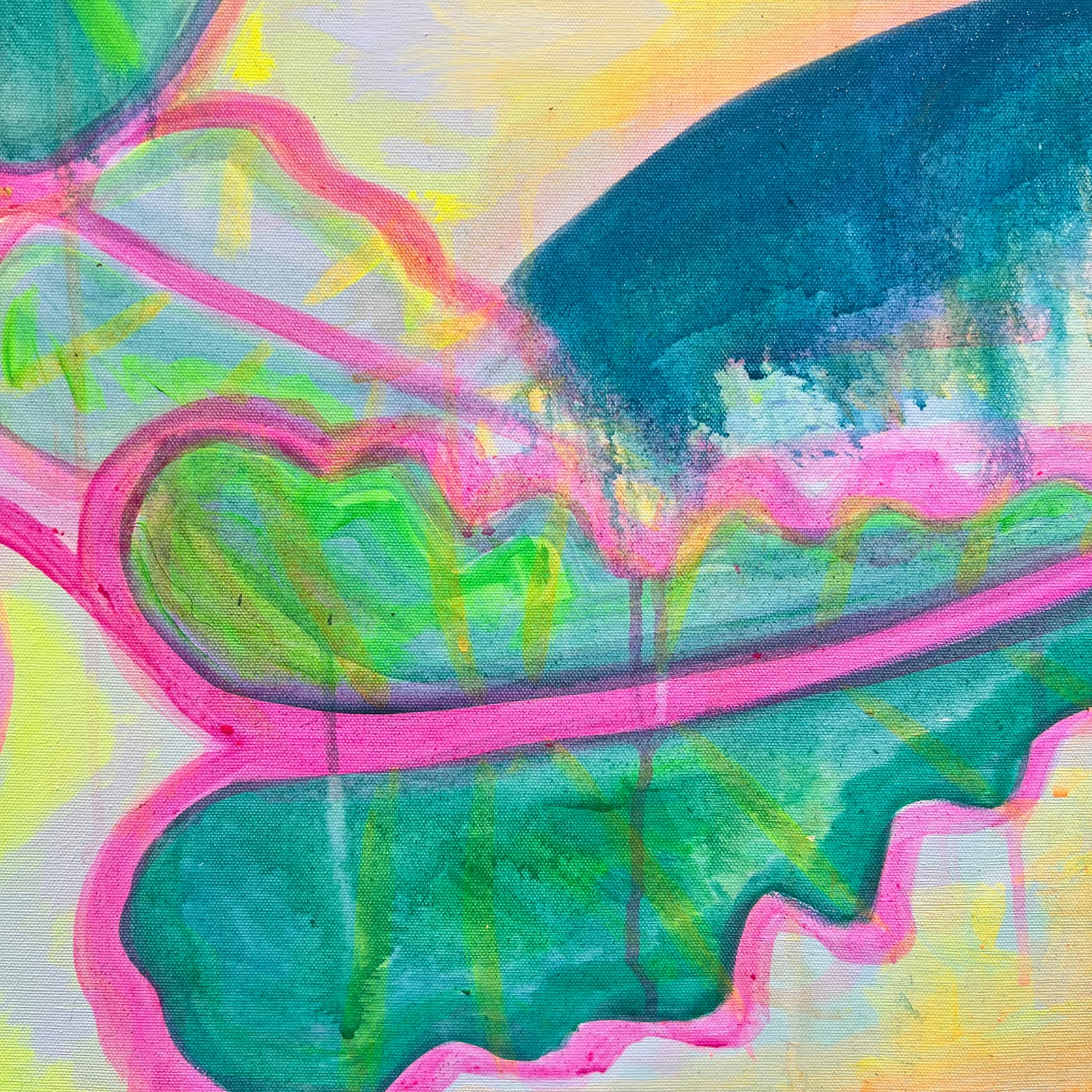 ‘Twilight Tropics’ 122cm x 153cm - Kathryn Sillince Artist