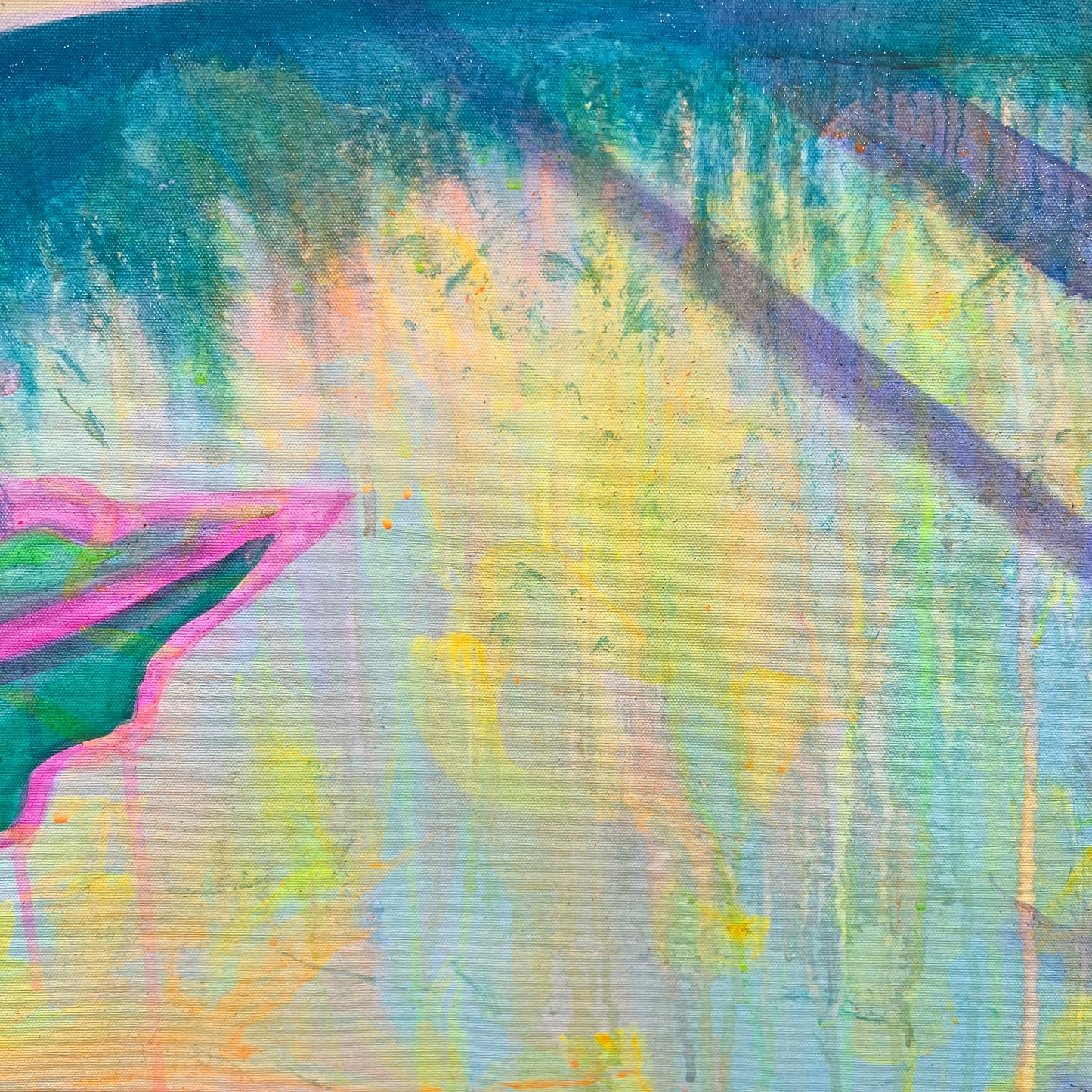 ‘Twilight Tropics’ 122cm x 153cm - Kathryn Sillince Artist