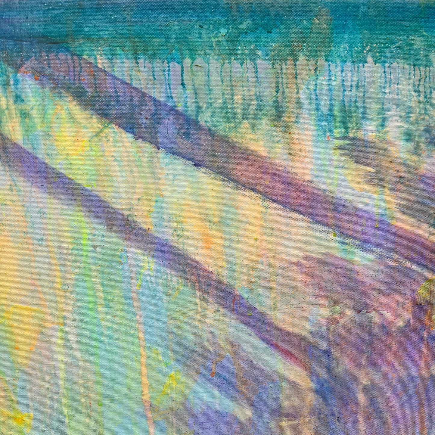 ‘Twilight Tropics’ 122cm x 153cm - Kathryn Sillince Artist