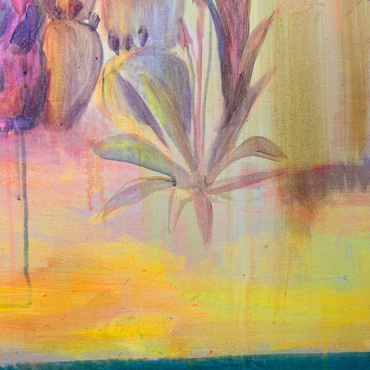 ‘Twilight Tropics’ 122cm x 153cm - Kathryn Sillince Artist