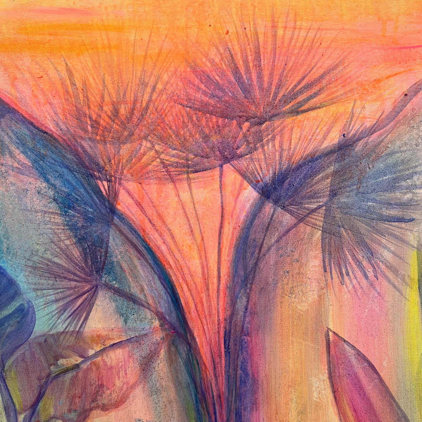 ‘Twilight Tropics’ 122cm x 153cm - Kathryn Sillince Artist