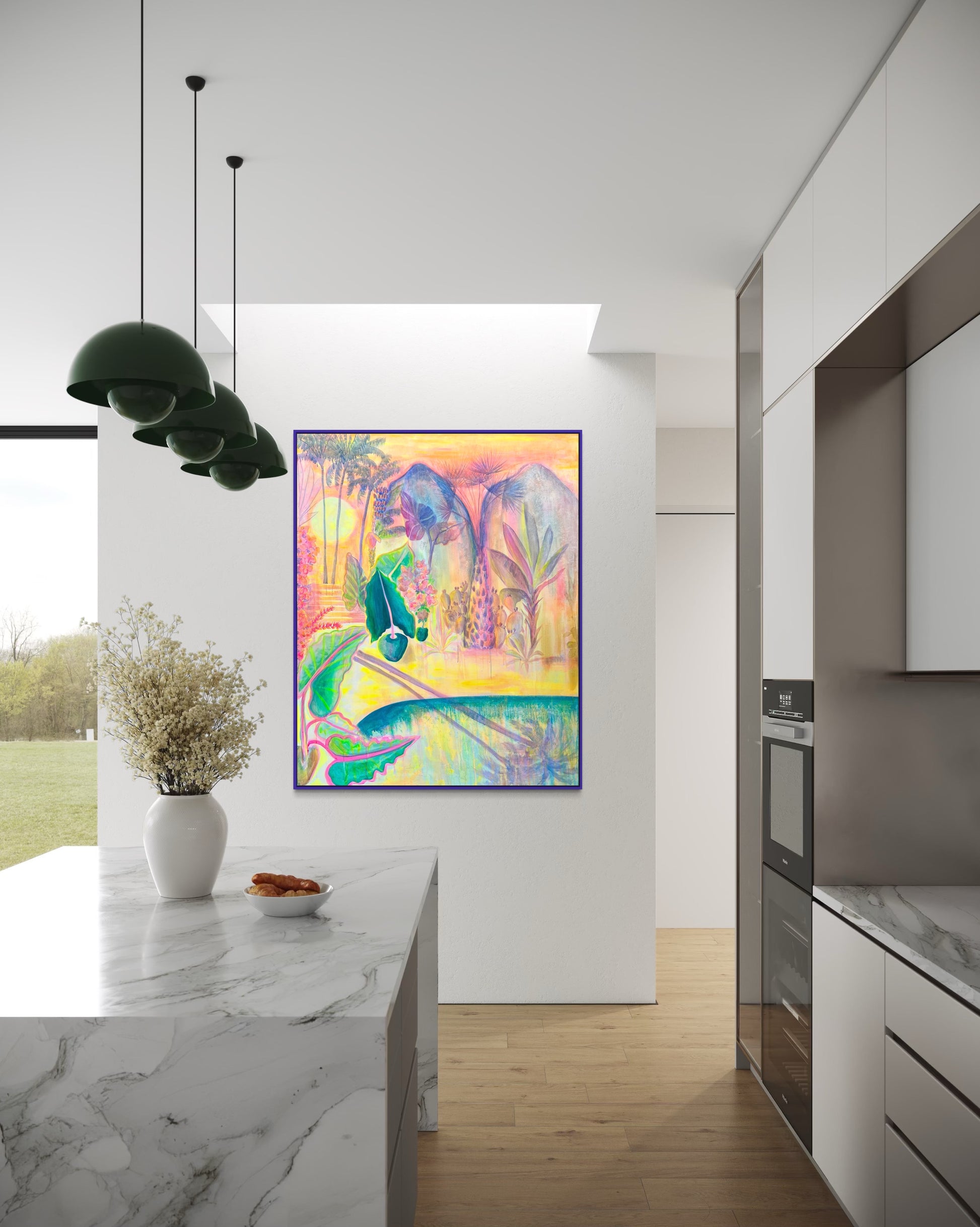 ‘Twilight Tropics’ 122cm x 153cm - Kathryn Sillince Artist