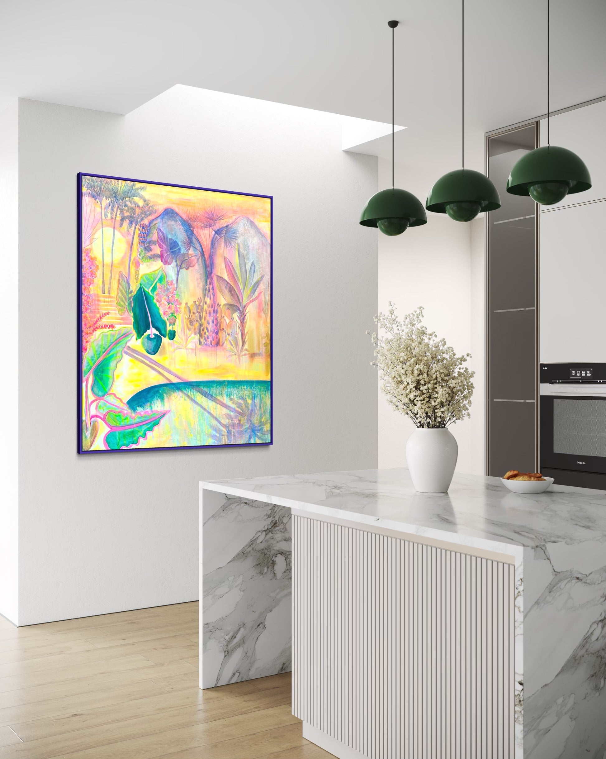 ‘Twilight Tropics’ 122cm x 153cm - Kathryn Sillince Artist
