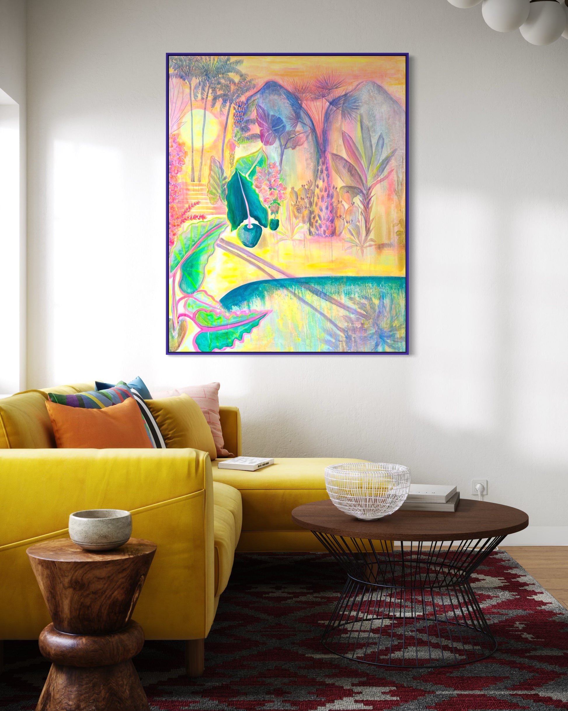 ‘Twilight Tropics’ 122cm x 153cm - Kathryn Sillince Artist