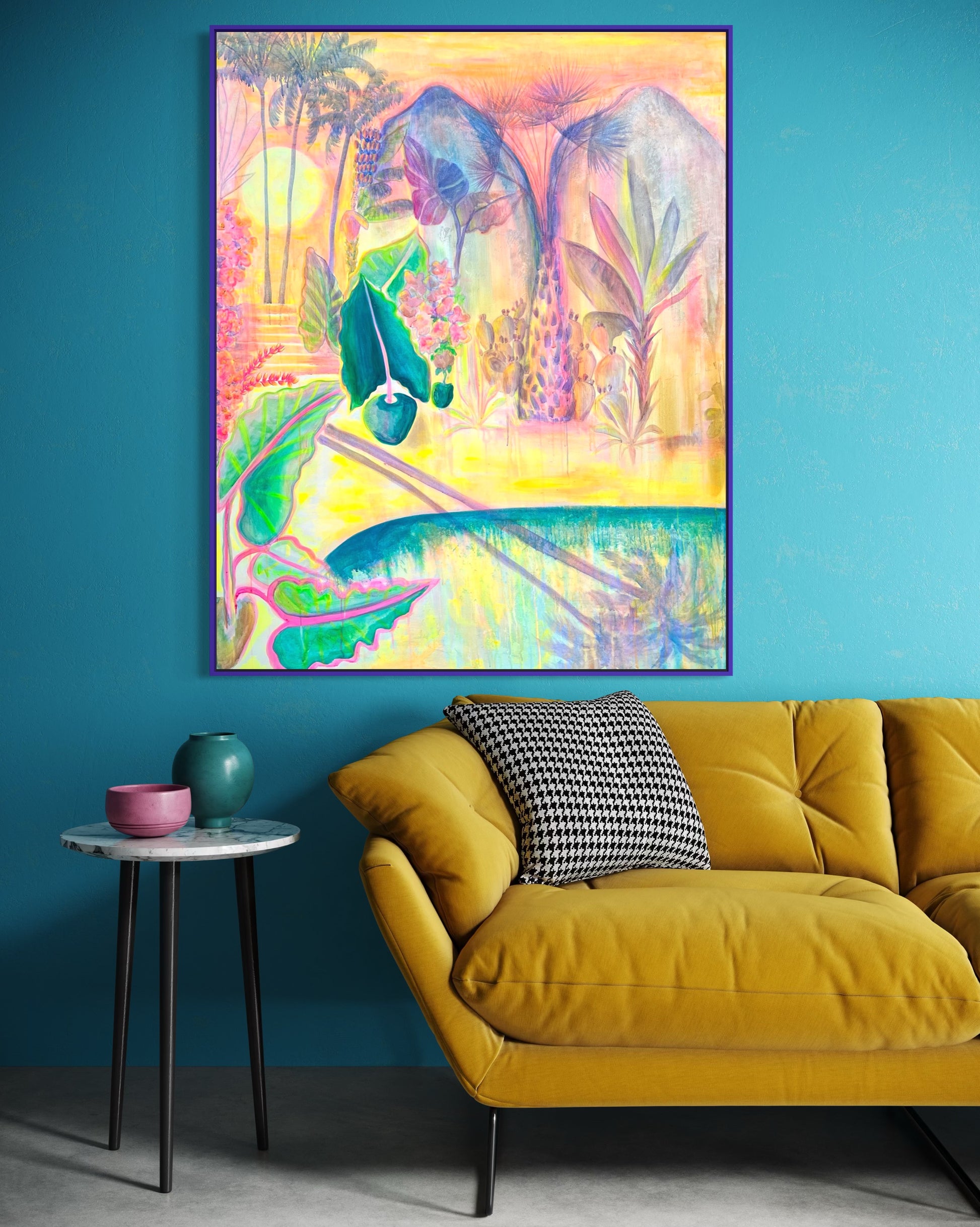‘Twilight Tropics’ 122cm x 153cm - Kathryn Sillince Artist