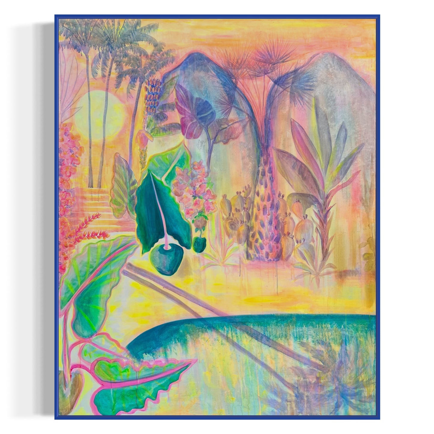 ‘Twilight Tropics’ 122cm x 153cm - Kathryn Sillince Artist