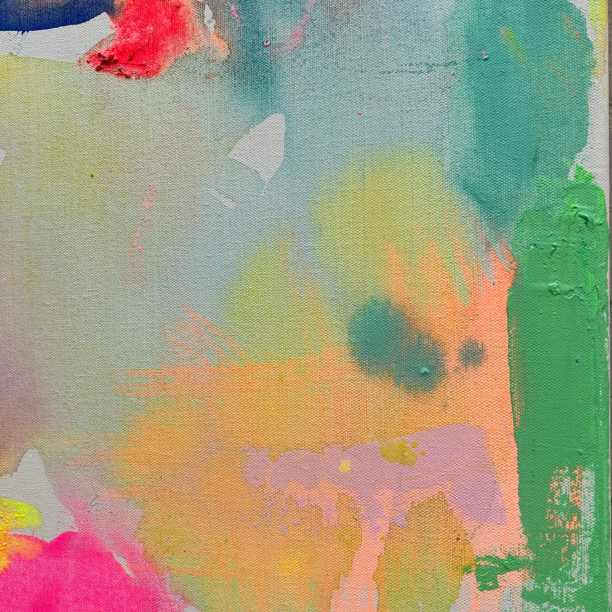 ‘Up In The Clouds’ 82cm x 82cm - Kathryn Sillince Artist