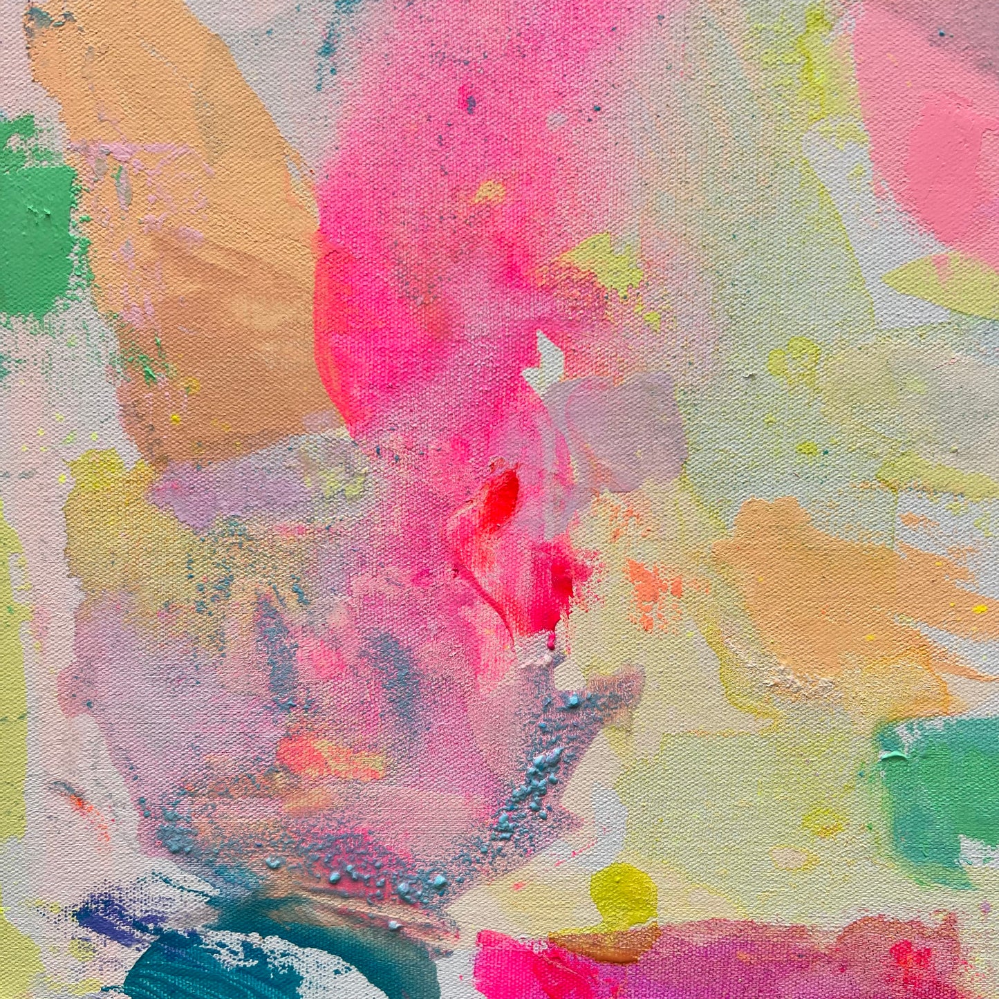 ‘Up In The Clouds’ 82cm x 82cm - Kathryn Sillince Artist