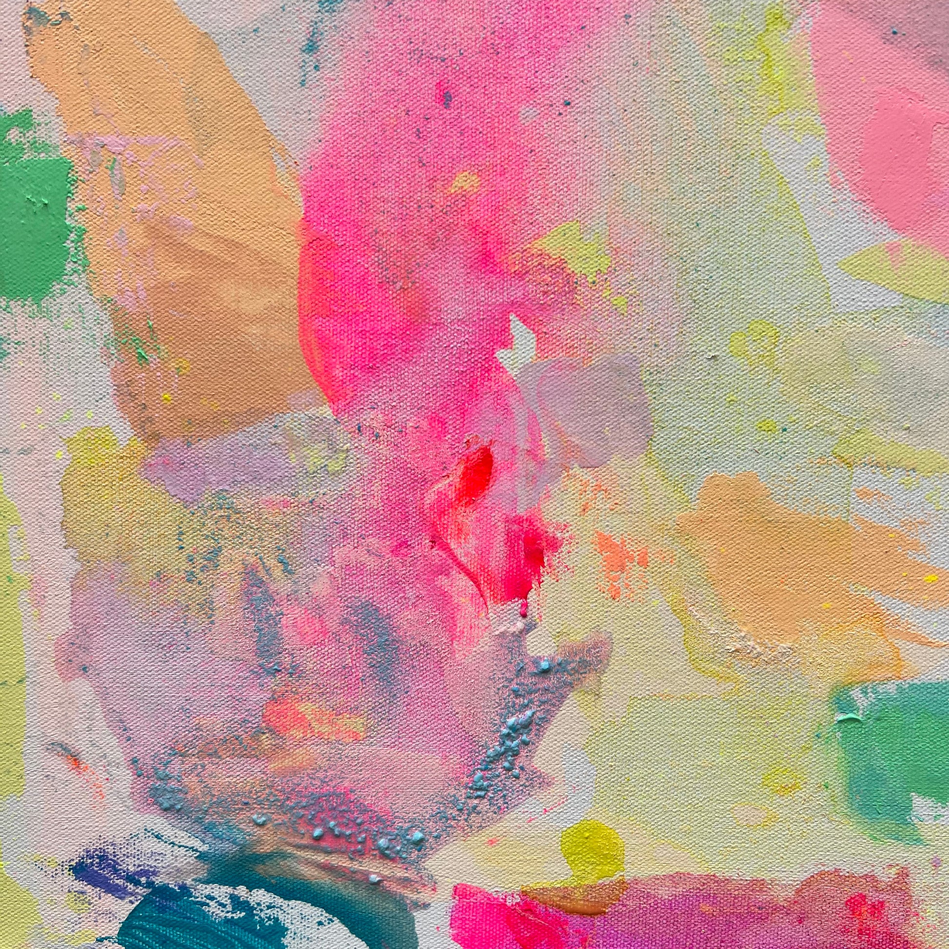 ‘Up In The Clouds’ 82cm x 82cm - Kathryn Sillince Artist