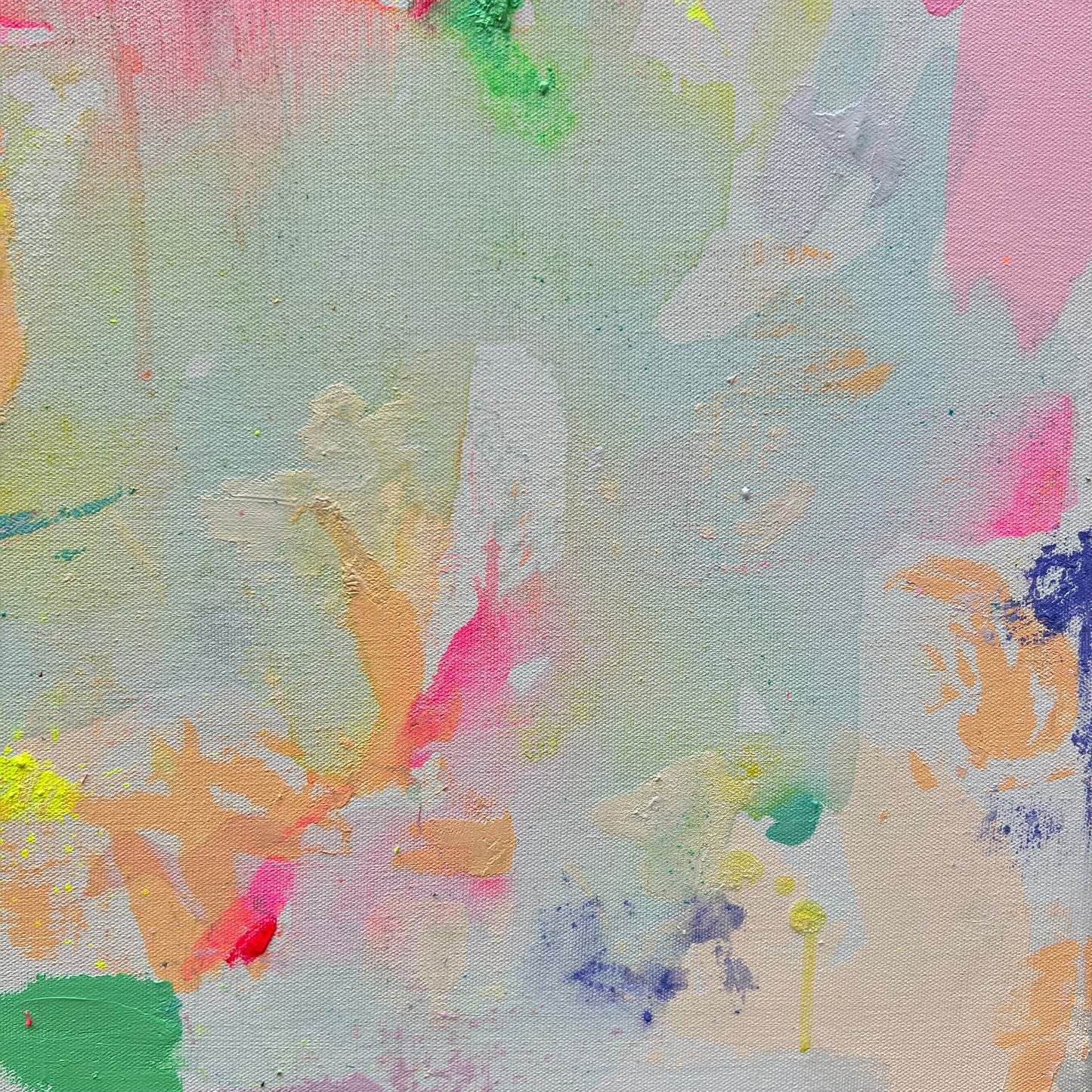 ‘Up In The Clouds’ 82cm x 82cm - Kathryn Sillince Artist