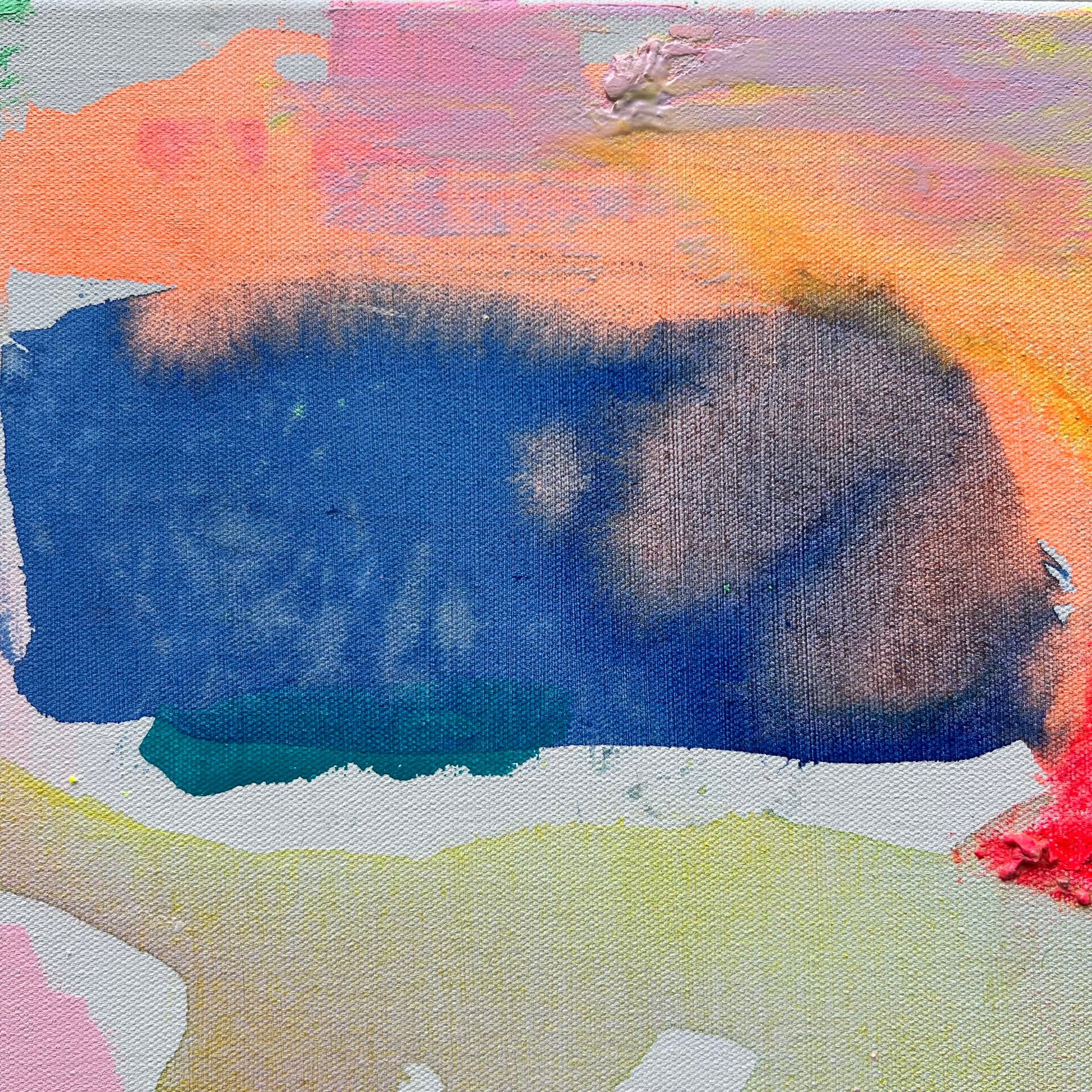 ‘Up In The Clouds’ 82cm x 82cm - Kathryn Sillince Artist