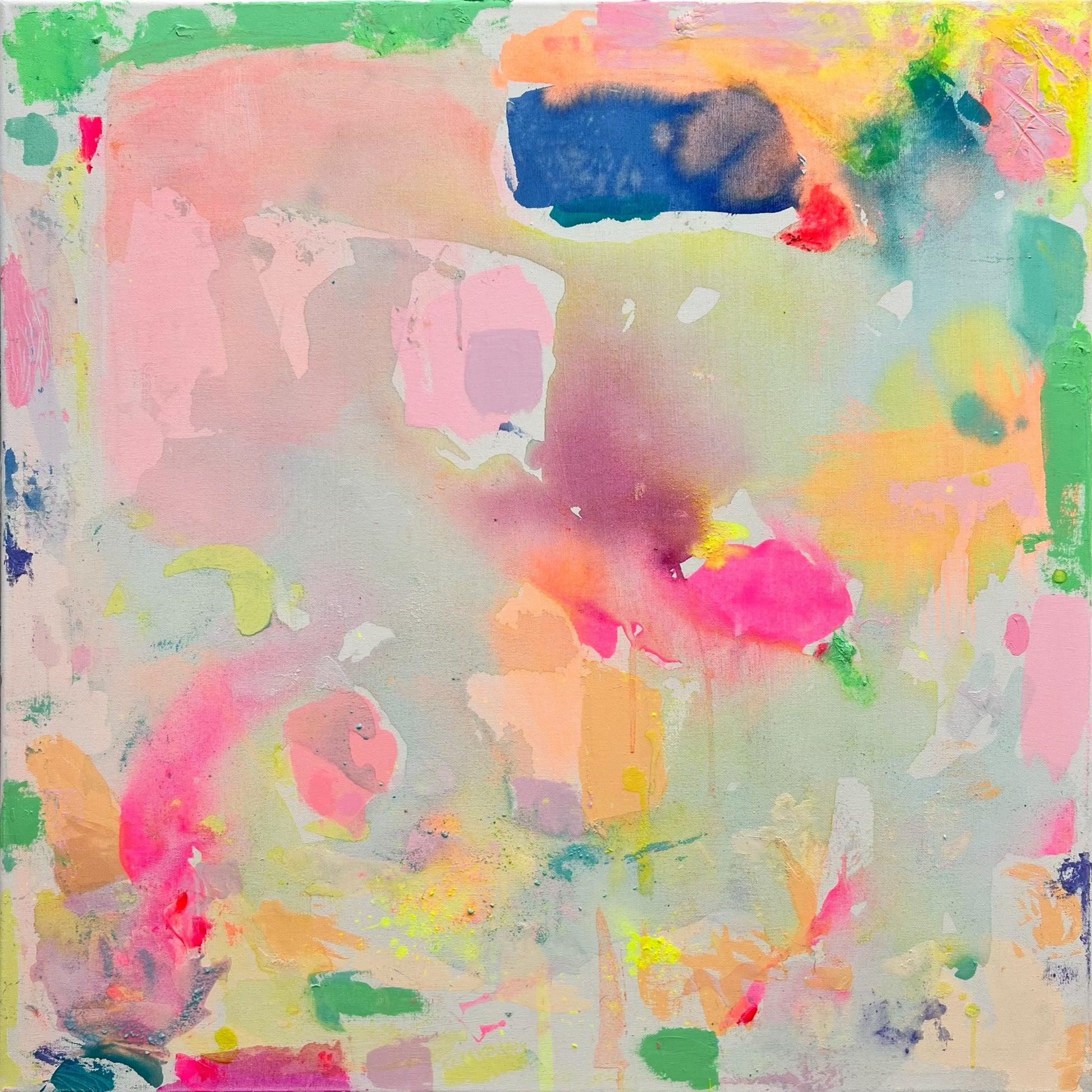 ‘Up In The Clouds’ 82cm x 82cm - Kathryn Sillince Artist
