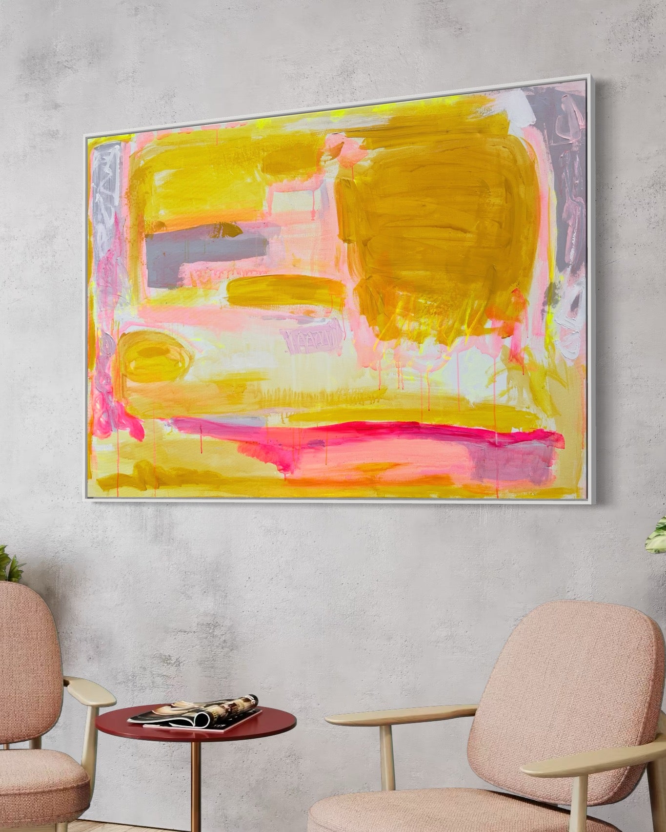 'Yellow Dream'  153cm x 112cm - Kathryn Sillince Artist