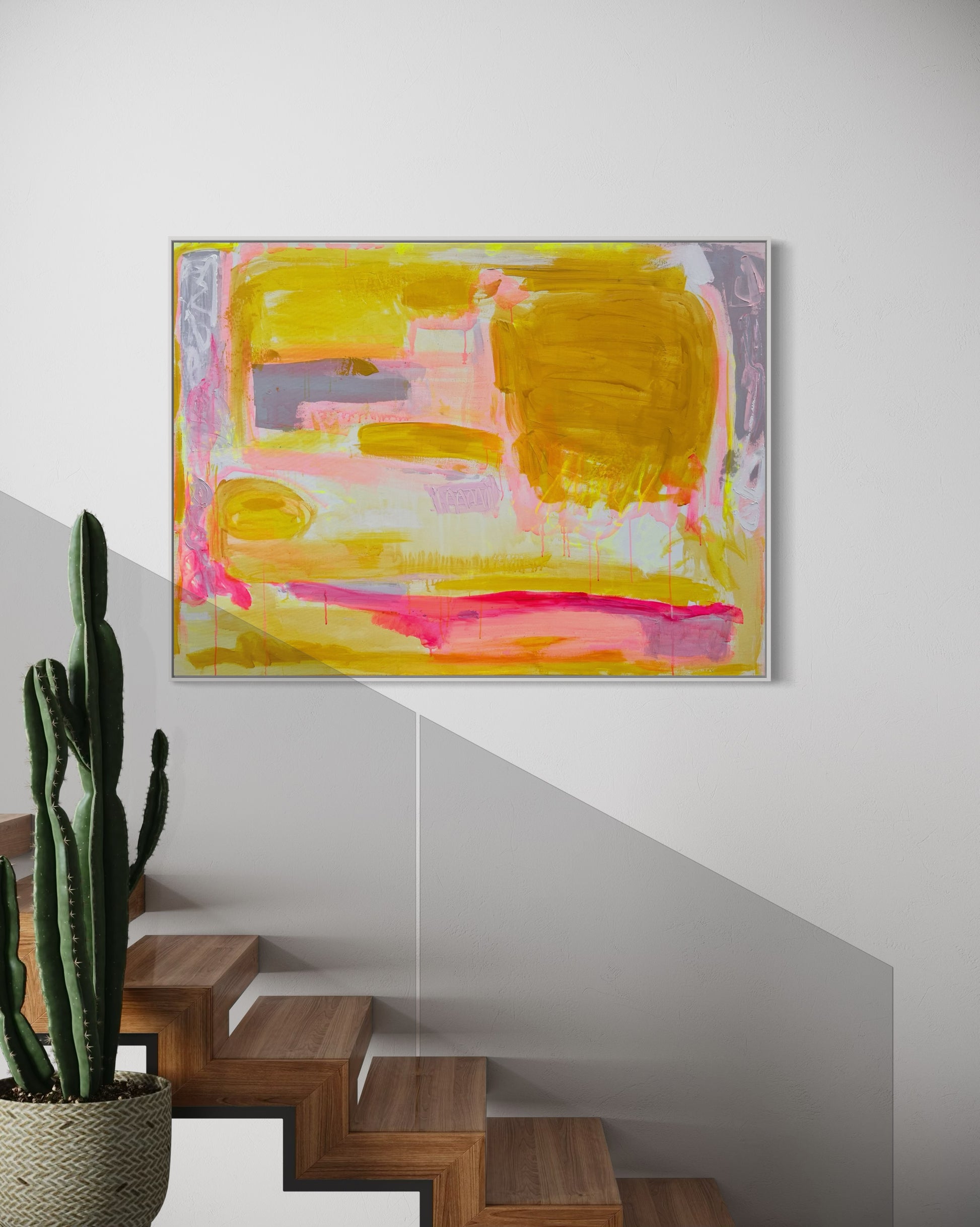 'Yellow Dream'  153cm x 112cm - Kathryn Sillince Artist