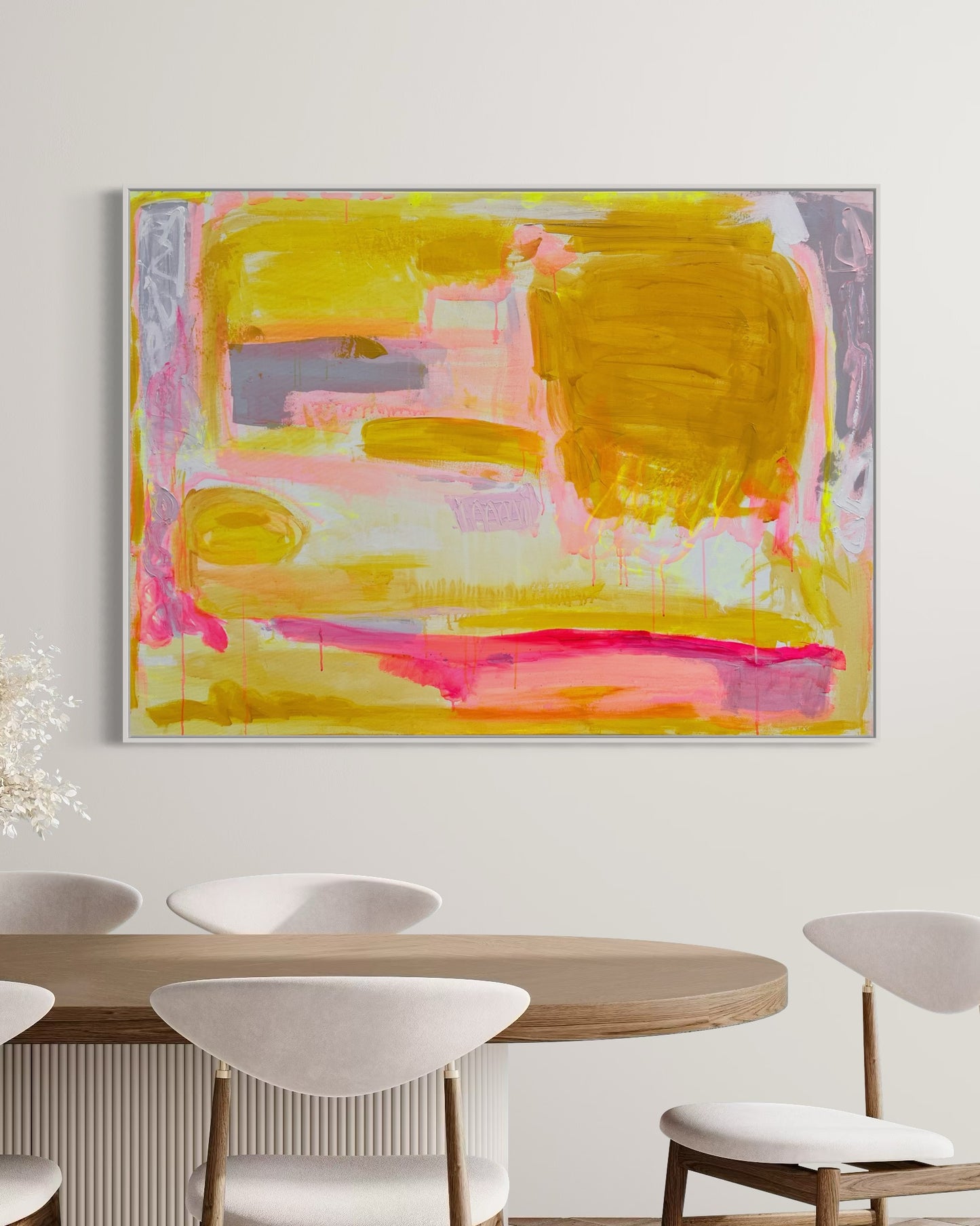 'Yellow Dream'  153cm x 112cm - Kathryn Sillince Artist