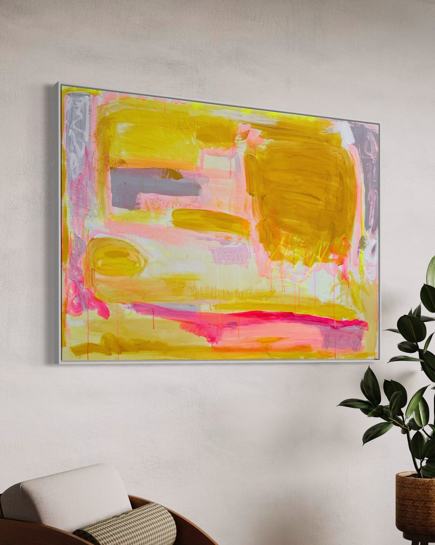'Yellow Dream'  153cm x 112cm - Kathryn Sillince Artist