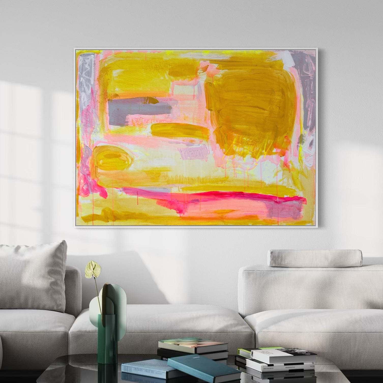 'Yellow Dream'  153cm x 112cm - Kathryn Sillince Artist