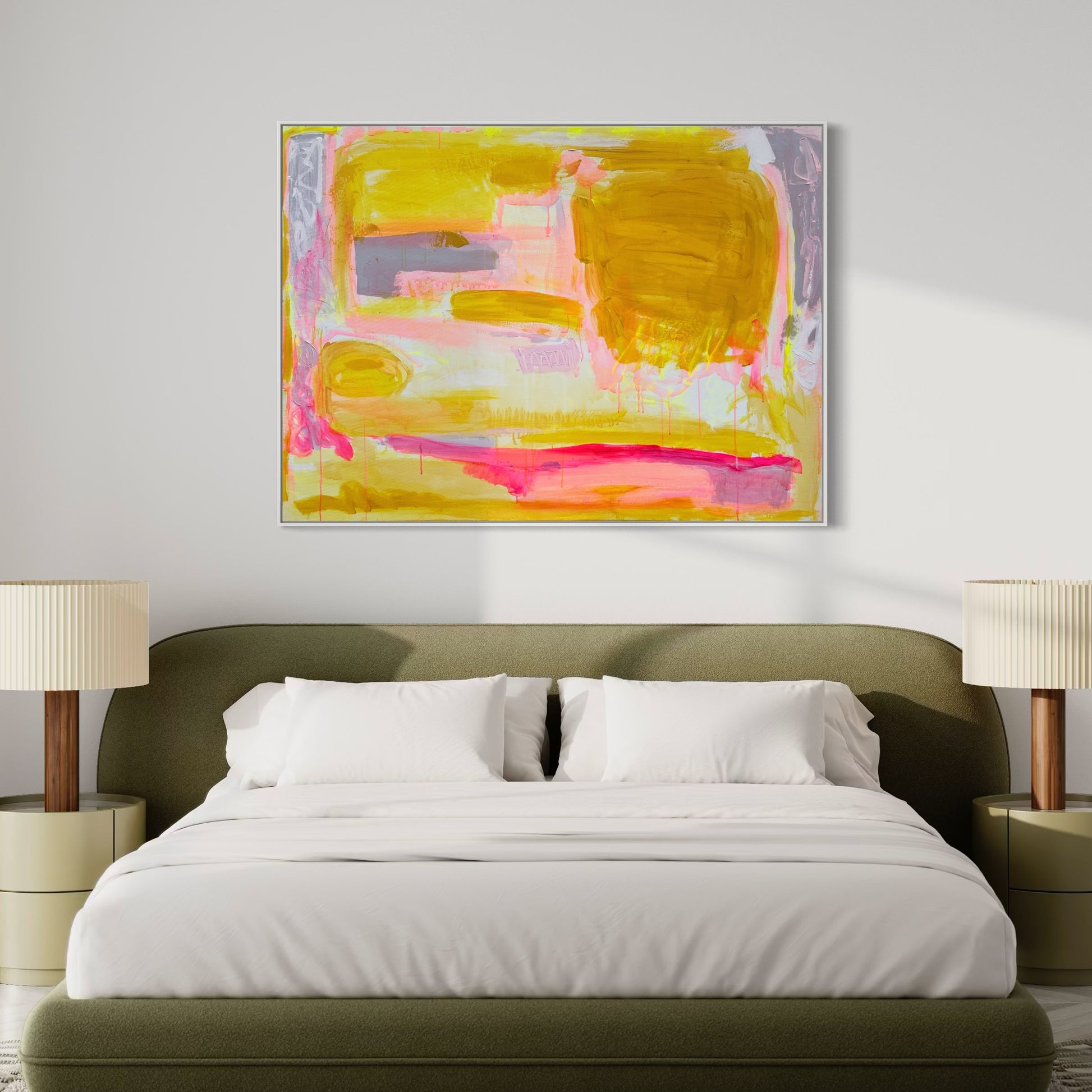 'Yellow Dream'  153cm x 112cm - Kathryn Sillince Artist