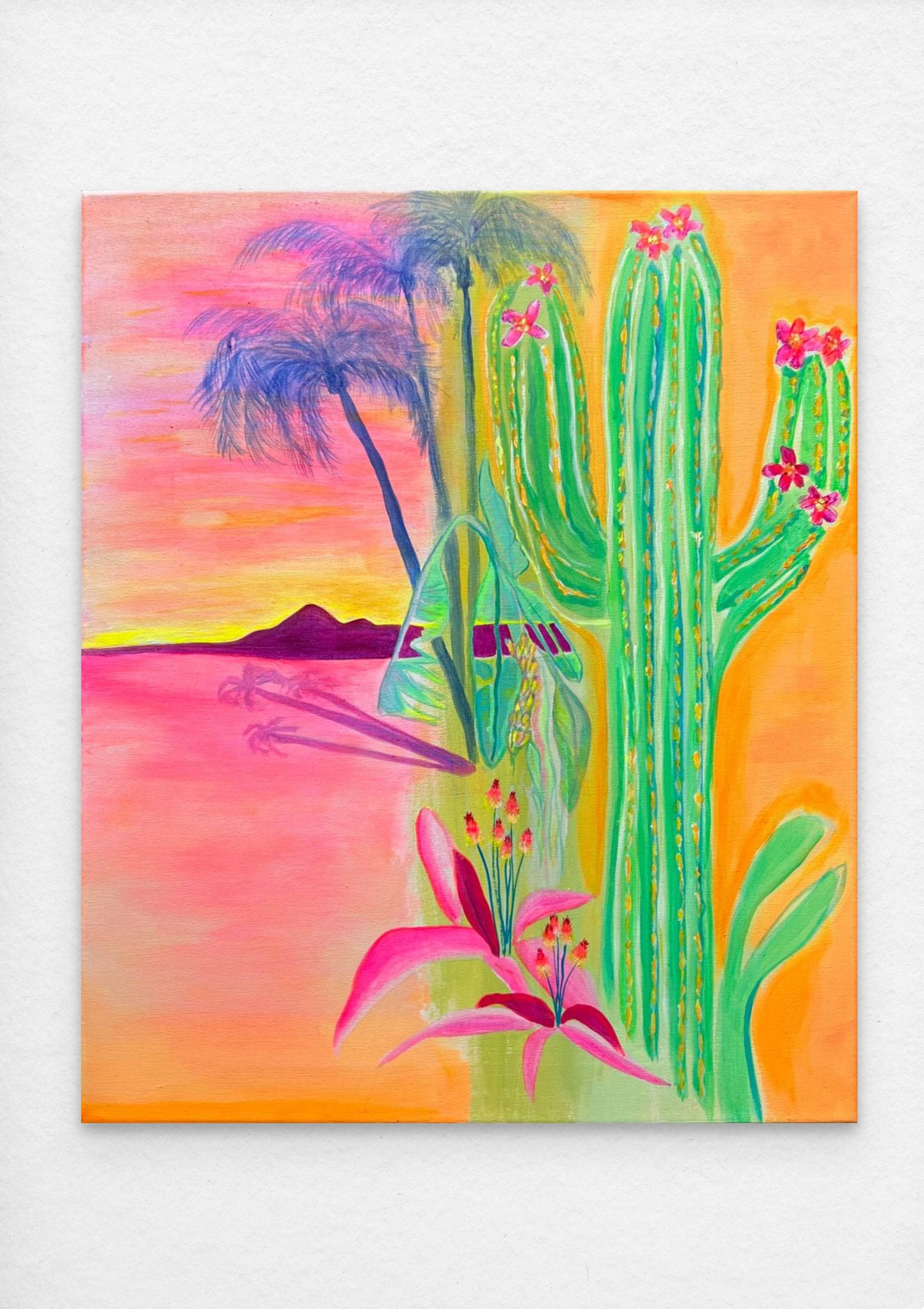 'Mirage Over Malabar' 51.4cm x 61cm - Kathryn Sillince Artist