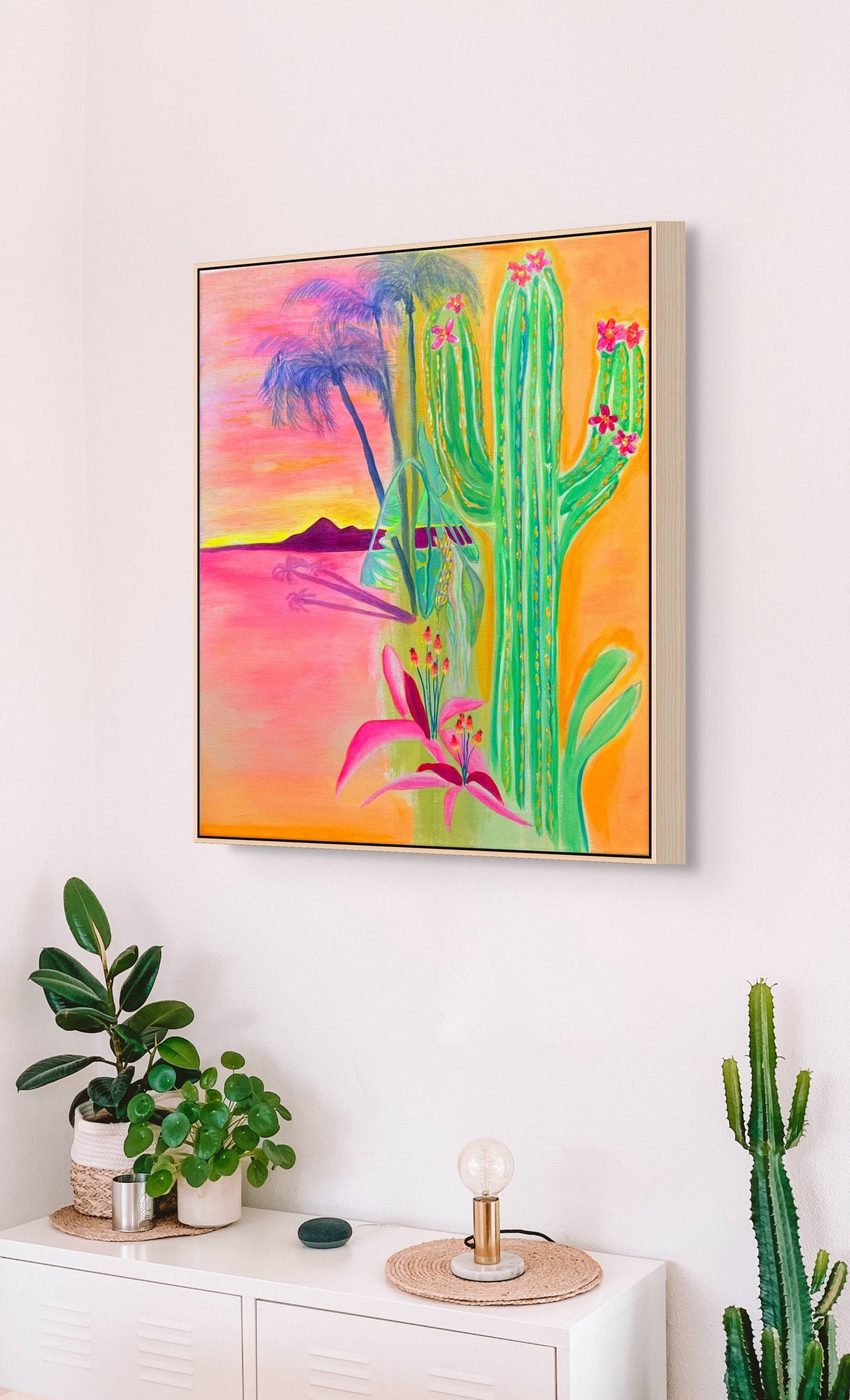'Mirage Over Malabar' 51.4cm x 61cm - Kathryn Sillince Artist