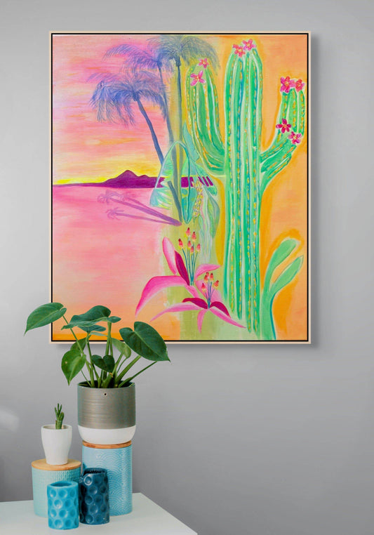 'Mirage Over Malabar' 51.4cm x 61cm - Kathryn Sillince Artist