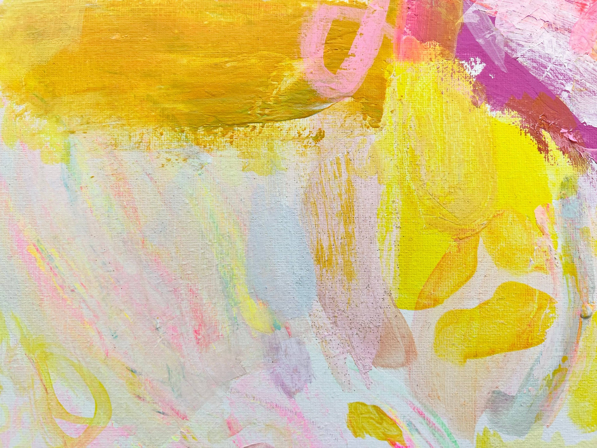 'On Our Way To The Beach'  41cm x 41cm - Kathryn Sillince Artist